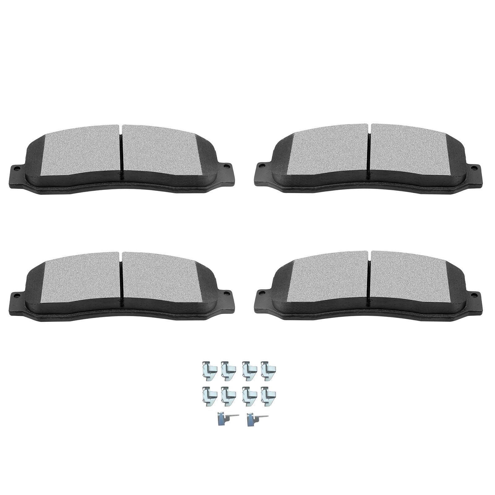 Scitoo D1069 Front Semi-Metal Brake Pads Sets Fit For Ford For F-250 Super Duty 2005-2011,For Ford For F-350 Super Duty 2005-201