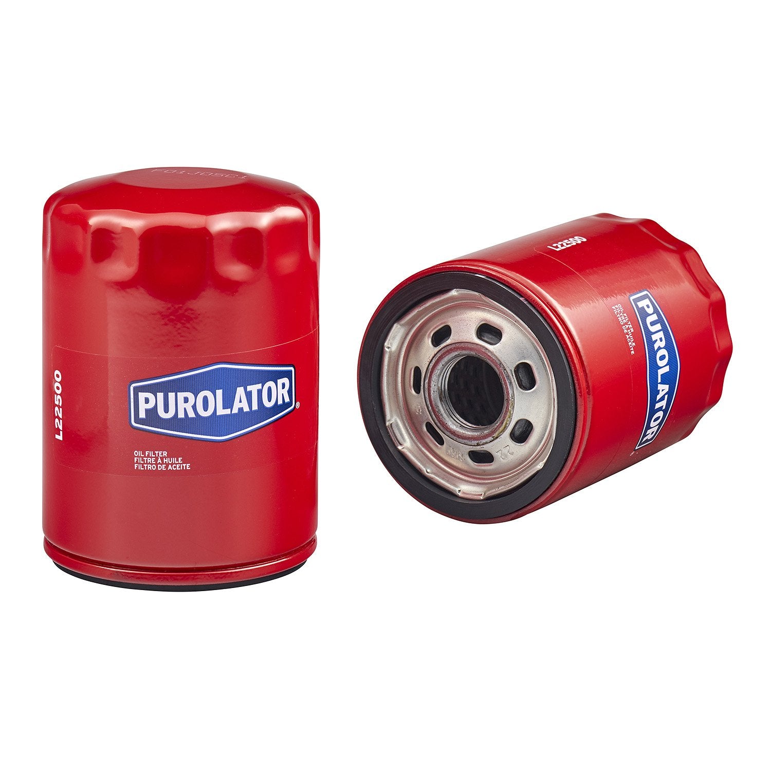 Purolator L22500 Premium Engine Protection Spin On Oil Filter Compatible With Ford F-150, Explorer, Edge, Chevrolet Silverado 15