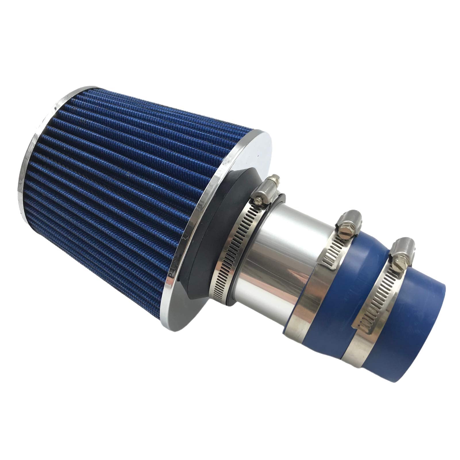 2.75 Inch Short Intake Pipe Cold Air Intake Piping Kit With Filter Fit For 1999-2005 Volkswagen Jetta Beetle Golf 1.8L 1.9L 2.0L 2.8L 2000-2006 For Audi Tt/Tt Quattro 1.8L Turbo Engine (Blue)