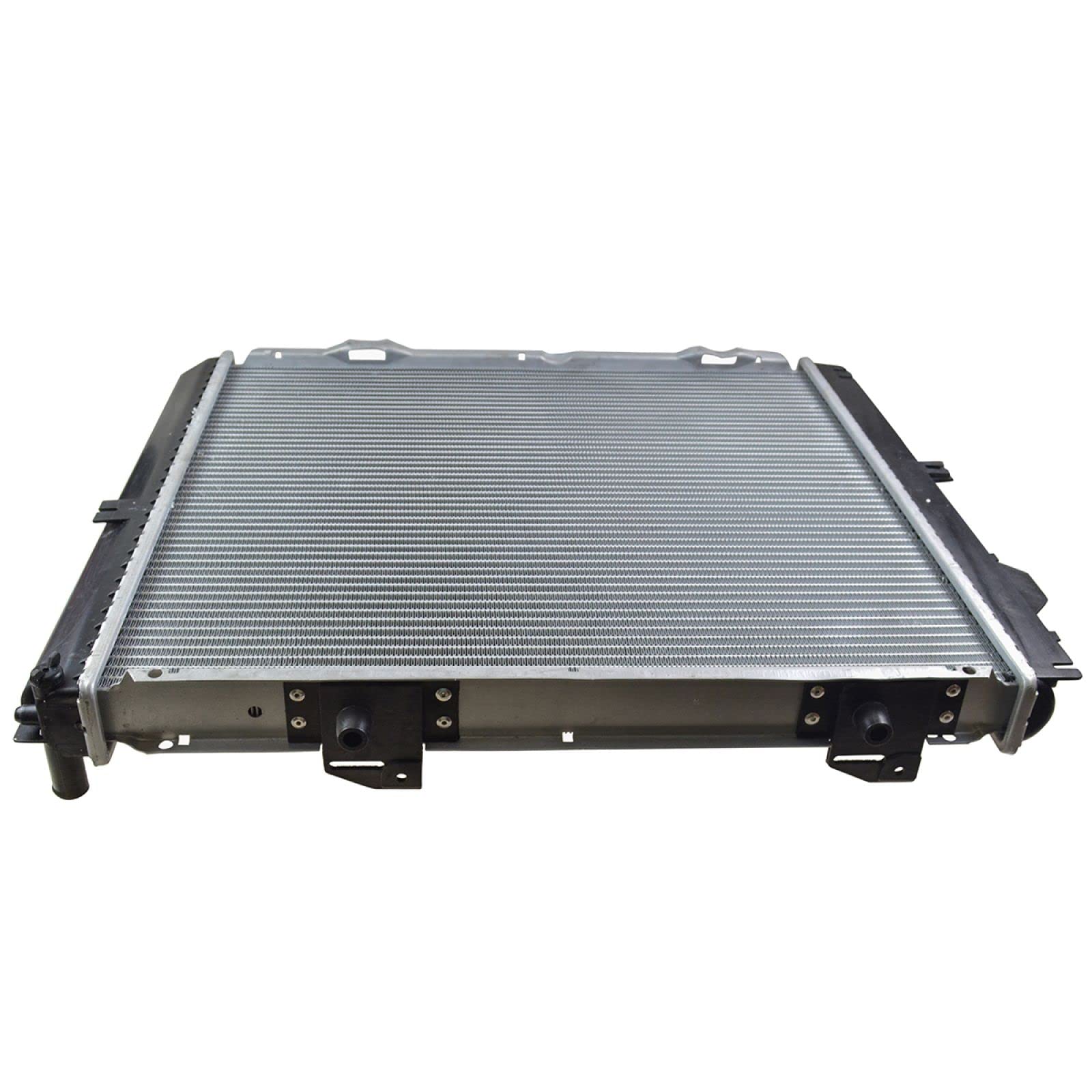 Trq Radiator Assembly Aluminum Core Compatible With 87-89 Mercedes-Benz 260E 88-92 300Ce 86-92 300E 88-93 300Te 94-95 E320 Cu453