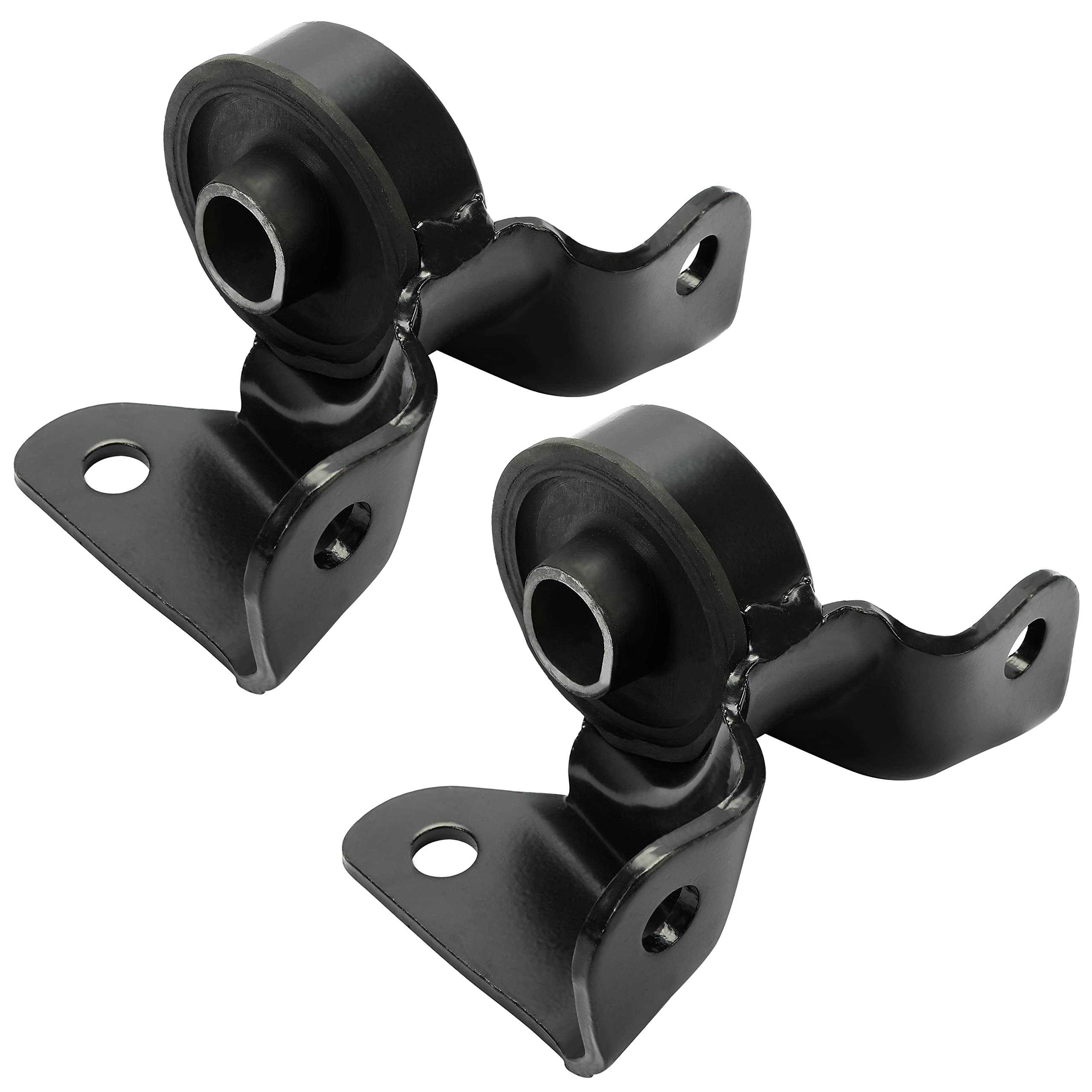 ECOTRIC Front Torsion Bar Mounting Kit Steel Pair Compatible with 1999-2006 Chevy Silverado Sierra 1500 2500 1500HD 2500HD Pickup Truck 4WD 4x4 Replacement for AM-39888162 15153956 (2 PCs)