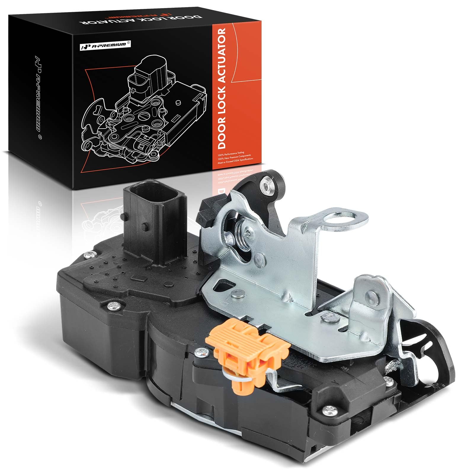 A-Premium Door Latch Lock Actuator Compatible With Cadillac Vehicles - Cts 2009 2010 2011 2012 2013 2014 Sedan Wagon - Front Rig