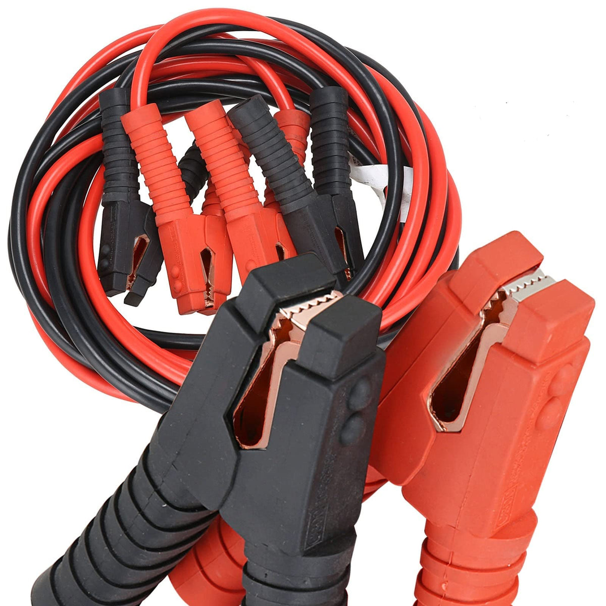 Voilamart 2Pcs Battery Jumper Cable Clamps 800A Heavy Duty Insulated Alligator Clips Battery Clamps Charging Connector Kit For C