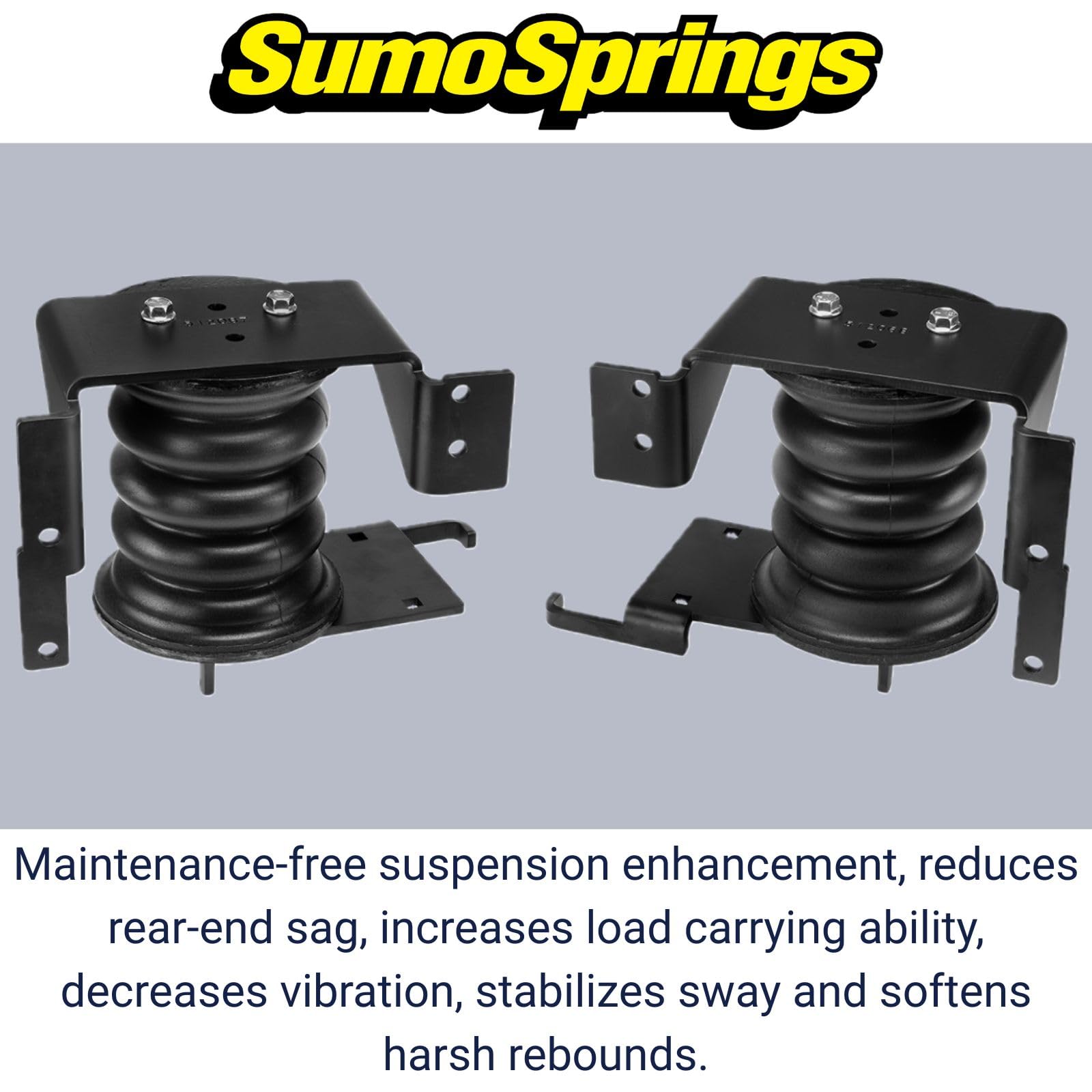 SuperSprings SSR-106-47-1 | SumoSprings Rear for Ford E-350|E-450