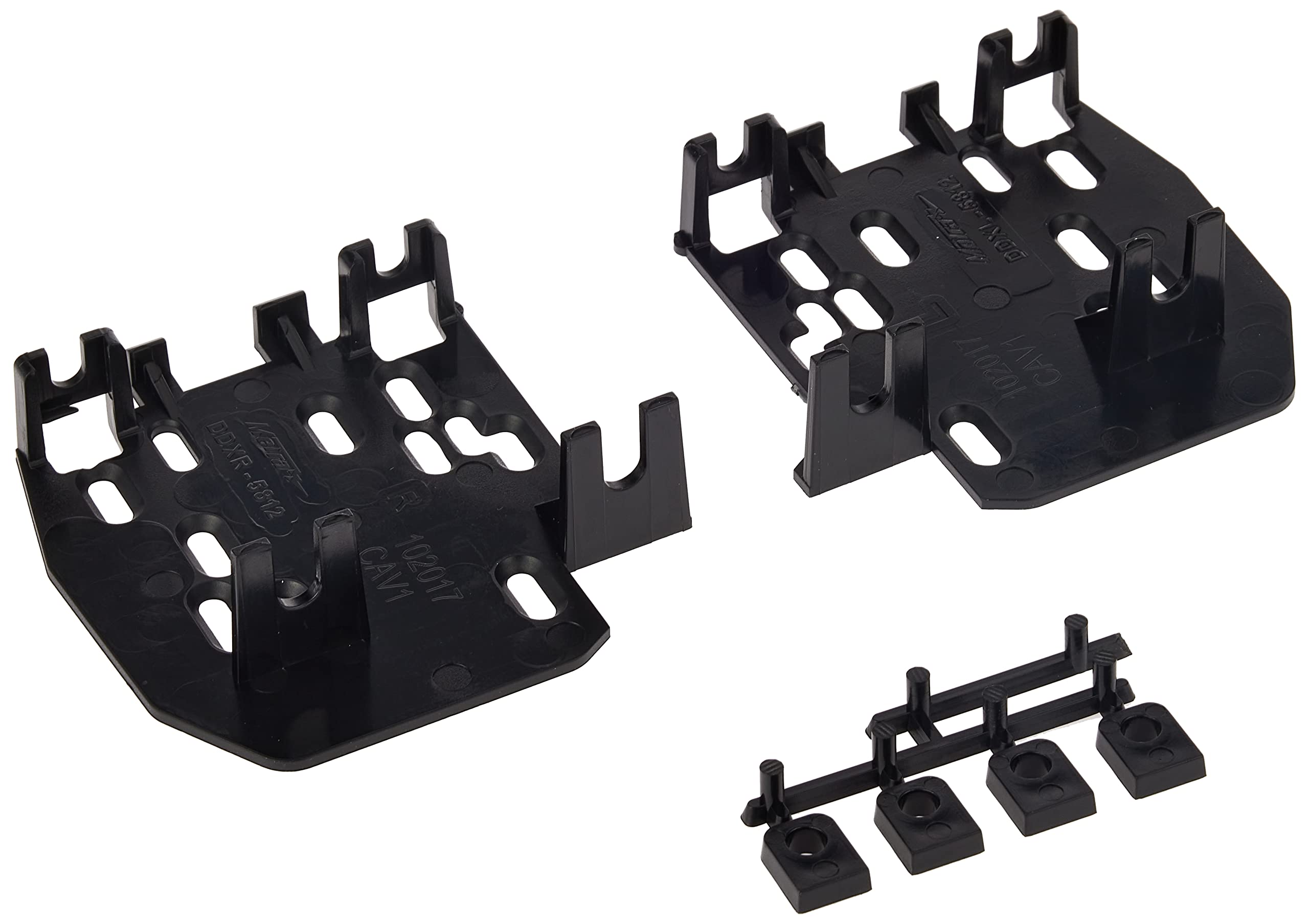 Metra 95-5812 Double Din Installation Kit Fits Select 2004-2019 Ford Vehicles -Black.