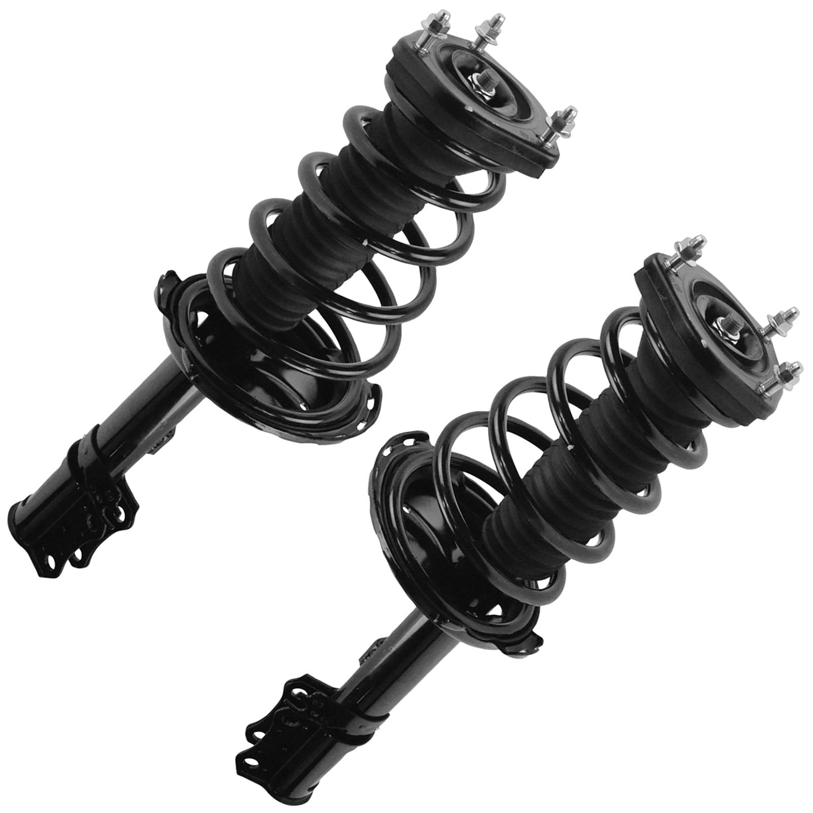 Trq Front And Rear Strut & Coil Spring Assembly Set Driver & Passenger Sides Compatible With 04-06 Lexus Rx330 07 Rx350 04-07 To