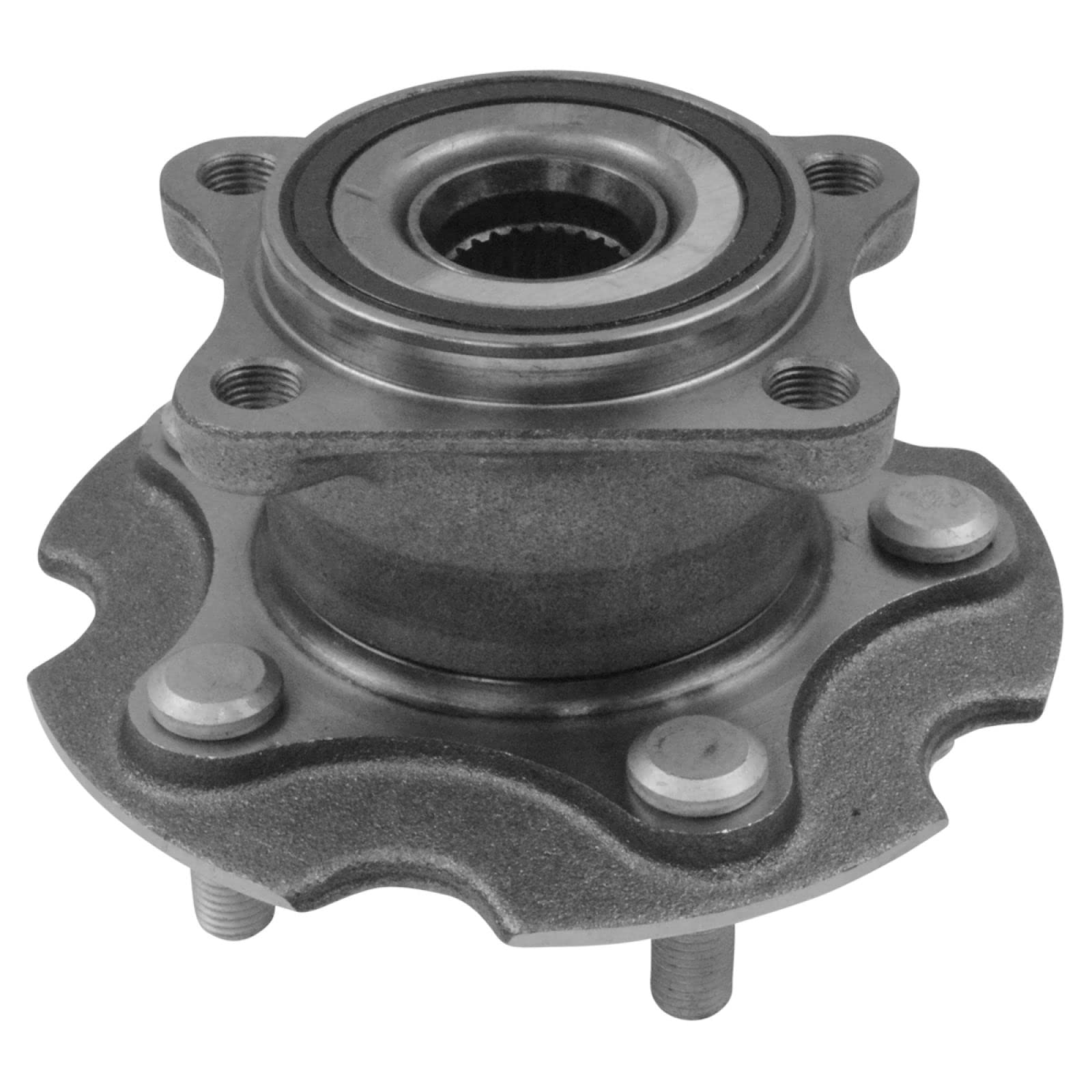 Trq Rear Left Right Wheel Hub Bearing Assembly Driver Passenger Side Compatible With 2015-2017 Lexus Nx200T 2018-2021 Nx300 2015