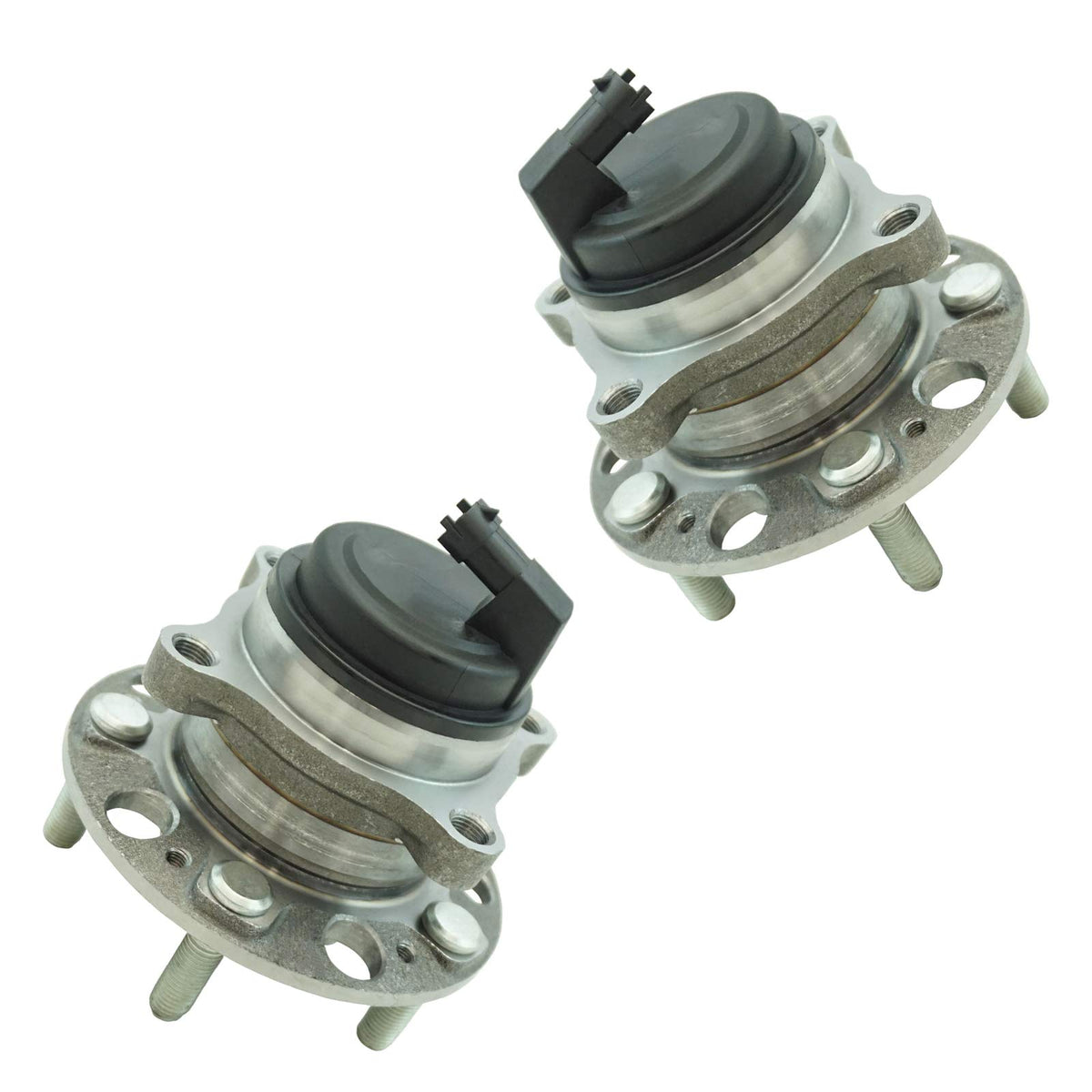 Trq Front Wheel Hub Bearings Assembly Set Compatible With 2011-2016 Hyundai Equus 2009-2014 Genesis