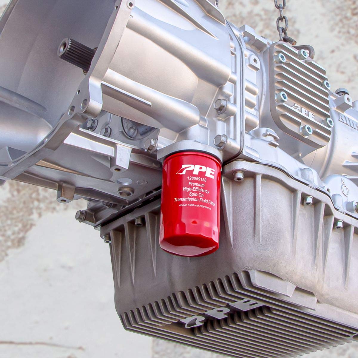 Ppe - Premium High-Efficiency Spin-On Transmission Fluid Filter 128059150 Compatible With 2001-2019 Allison 1000 Series/2000 Series Transmissions