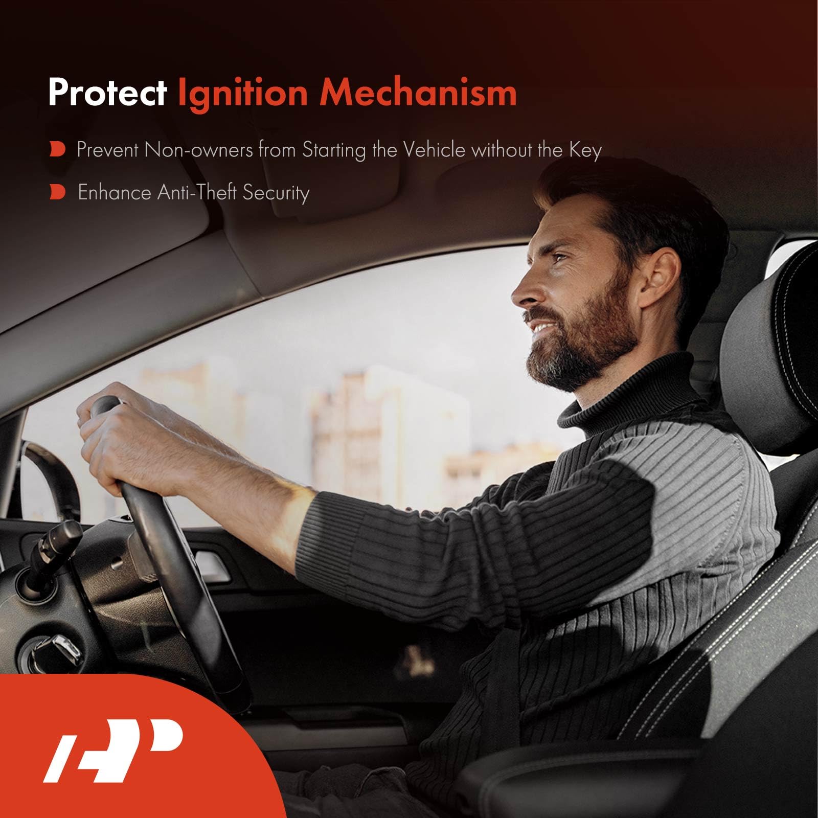 A-Premium Ignition Lock Housing Compatible With Ford Focus 2009-2011 Escape Mercury Mariner 2008-2010 Mazda Tribute 2008-2011