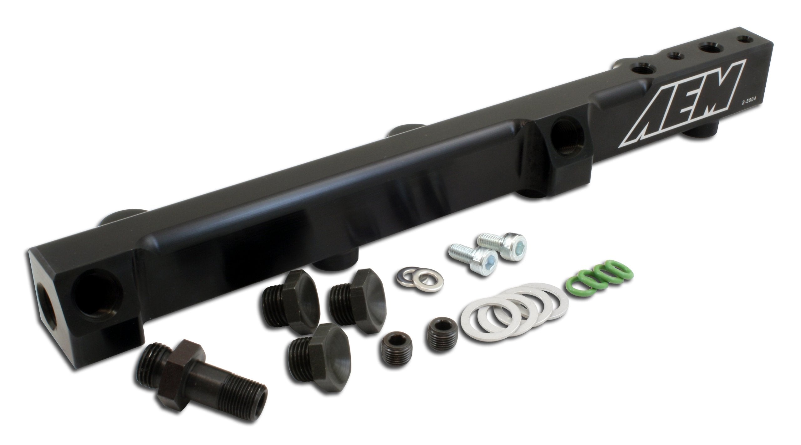 Aem 25-104Bk Black High Volume Fuel Rail
