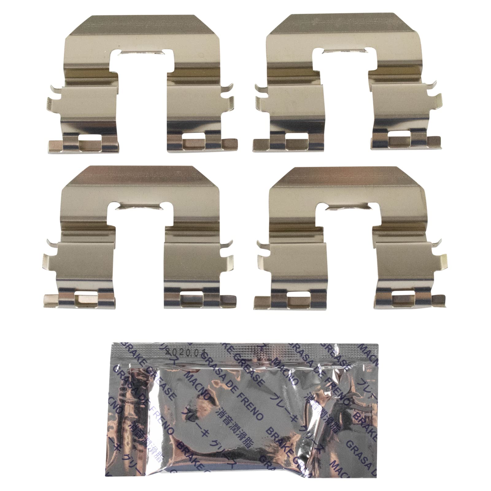 TRQ Brake Pads Ceramic Compatible with 2016-2020 Hyundai Elantra GT 2019-2020 Kona Electric 2016-2019 Sonata 2016-2017 Veloster