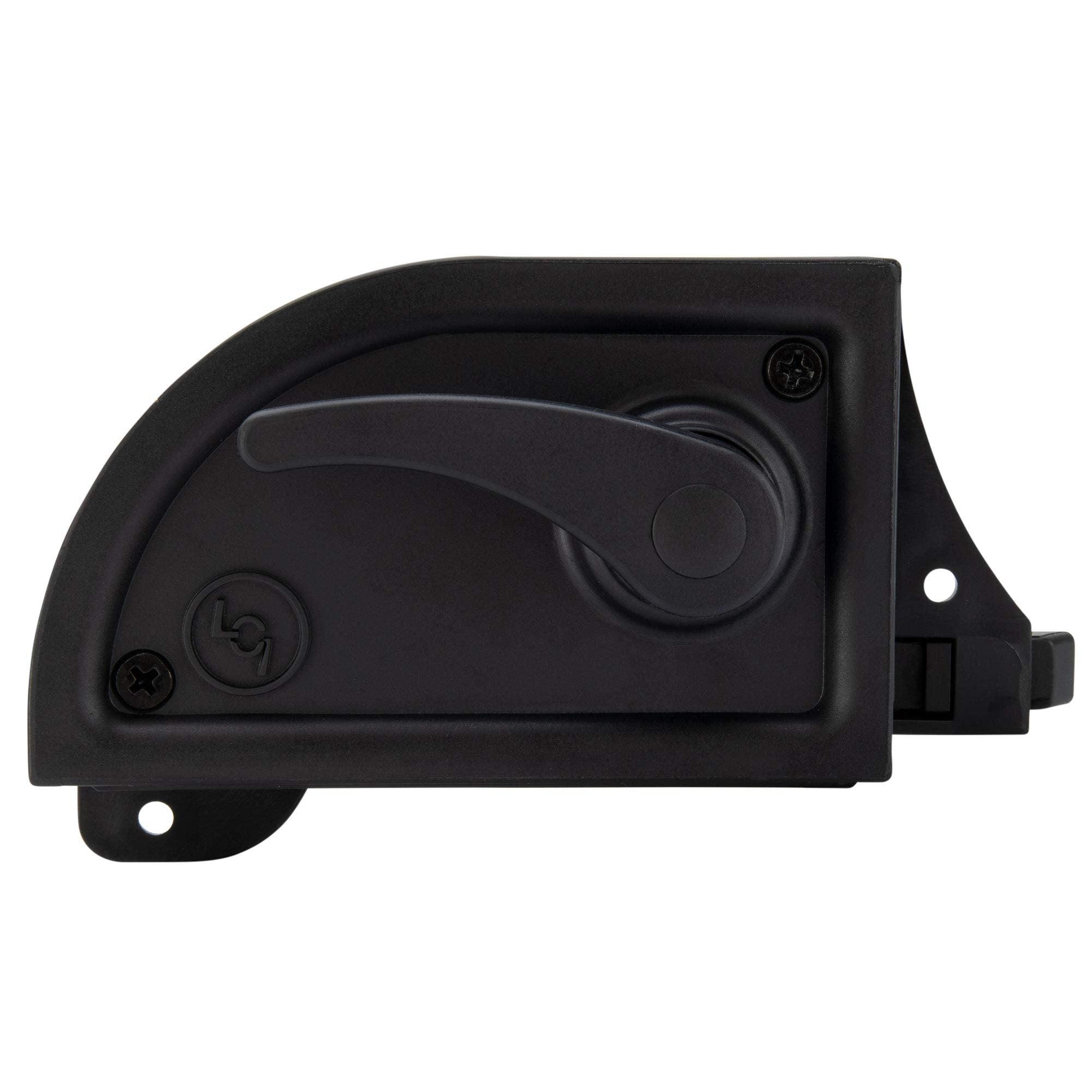 RecPro RV Screen Door Latch - Black Right-Hand Camper Exterior Door Accessory