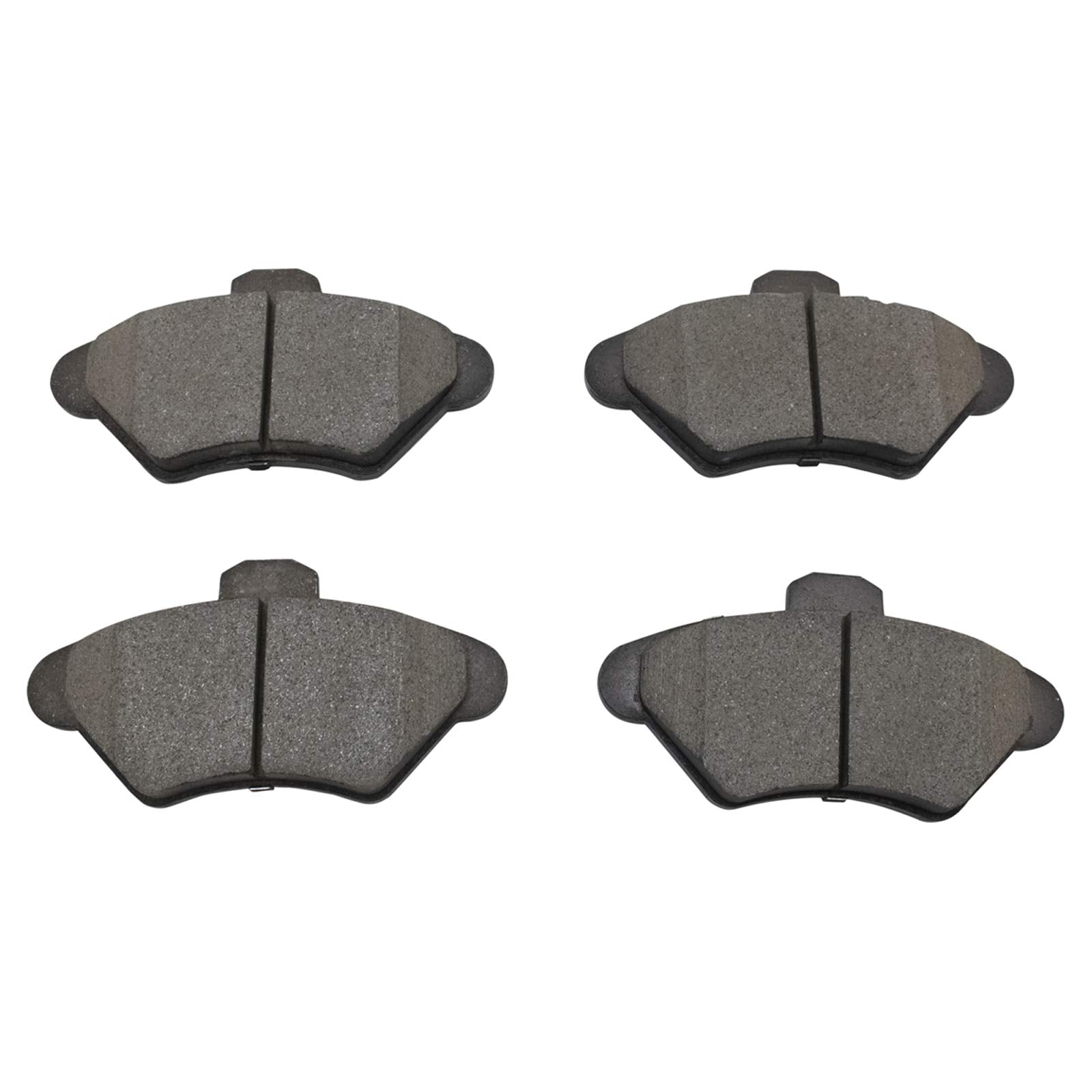 Trq Front Brake Pads Ceramic Compatible With 1994-1998 Ford Mustang 1993-1997 Thunderbird Mercury Cougar