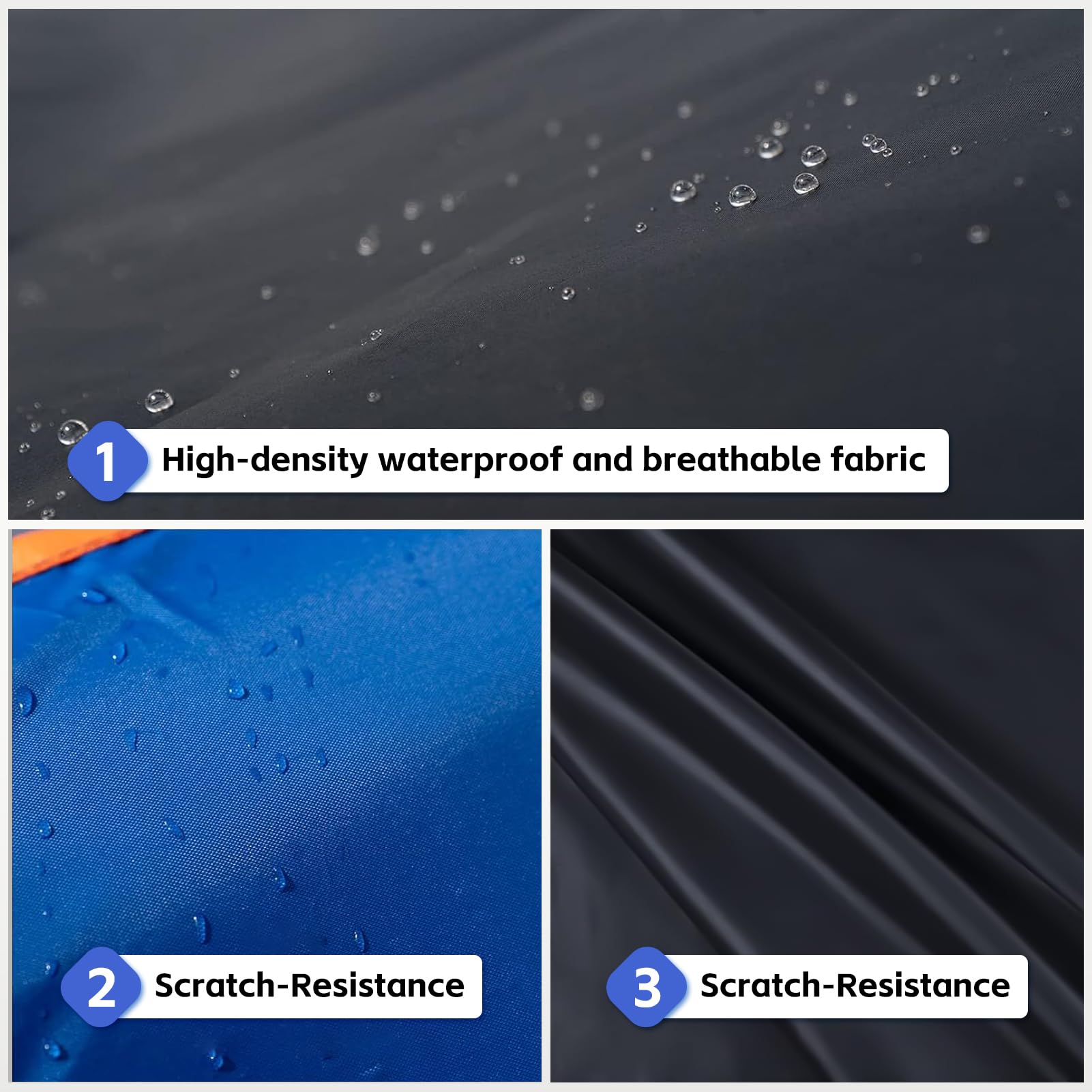 Molebt Hatchback Car Cover Waterproof All Weather, Universal Fit Ford Focus Honda Civic Hatchback, Toyota Corolla Hatchback, Sub