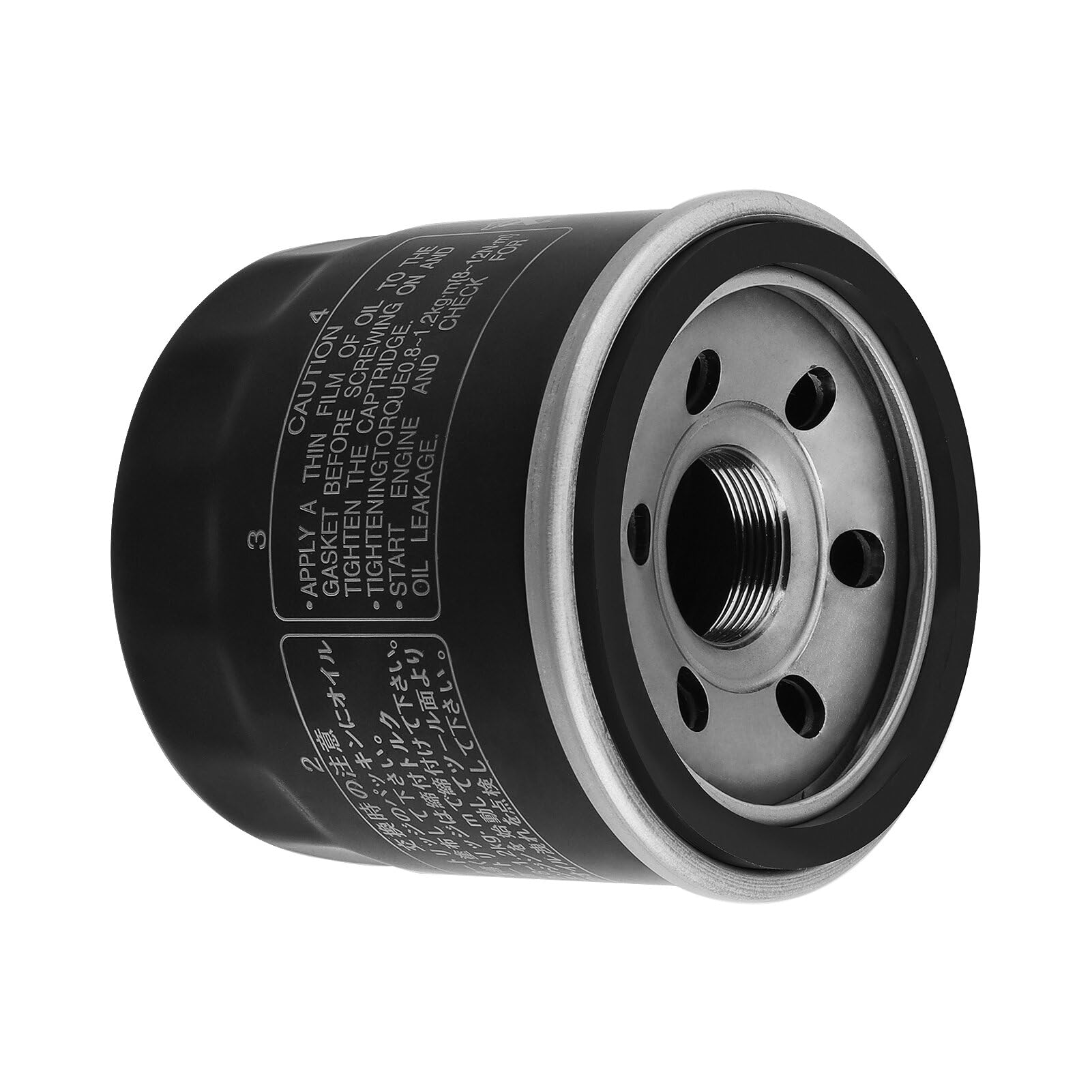 Sollon Oil Filter For Suzuki V-Strom 650 Dl650 1000,Sv650,Eiger 400 Lta400,Kingquad 400 450 500 750,Boulevard C50 C90 M109R M50,Intruder 800,Bandit 1250,Gsxr 750 1100 1000 600,Arctic Cat 400 500