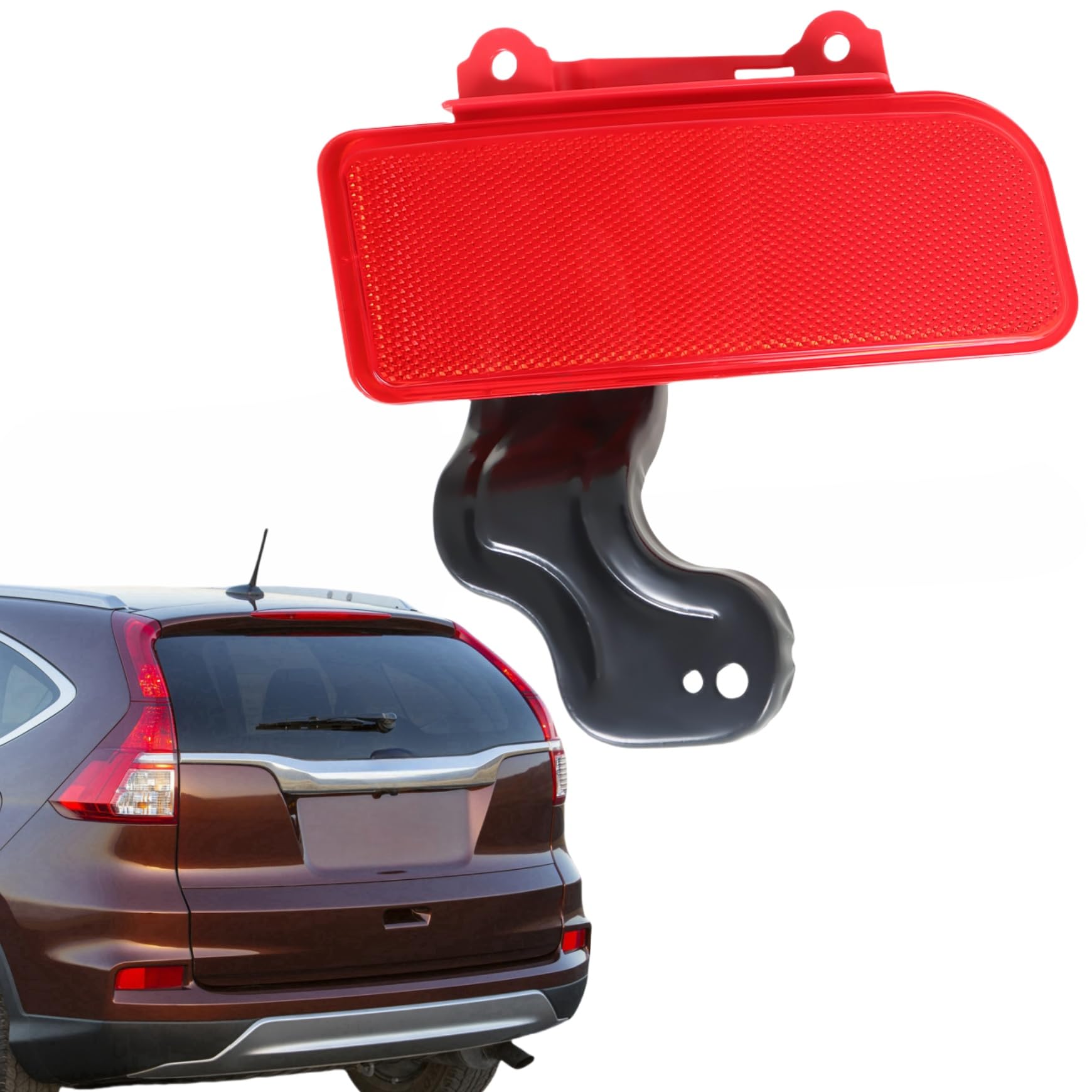Silscvtt Rear Bumper Reflector Light Replacement For Honda Cr-V 2015 2016 Passenger Side Ho1185108 33505-T1W-A01
