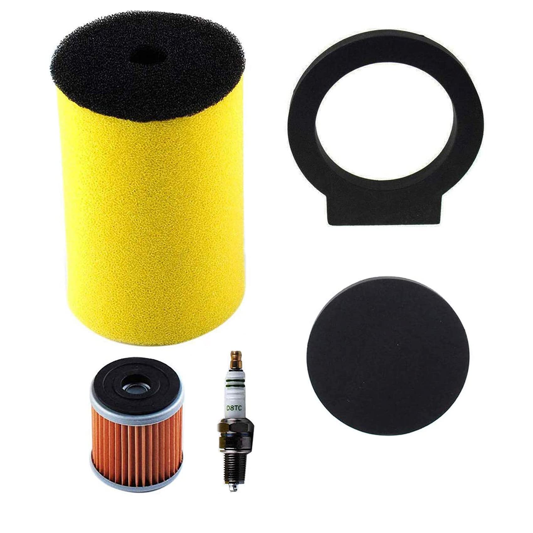Podoy 1Yw-14451-00-00 Air Oil Filter For Compatible With Yamaha Timberwolf 250 Big Bear 350 Moto-4 250 350 Kodiak 400 Big Bear 3