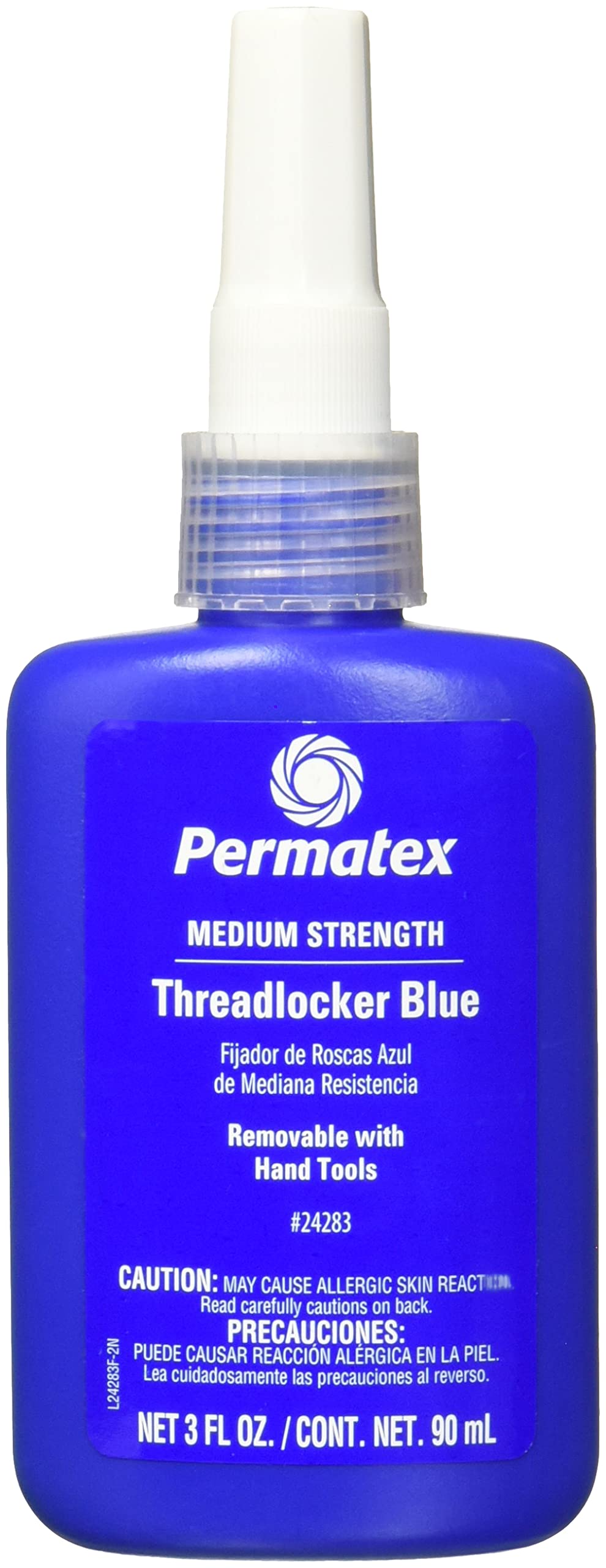 Permatex 24283-6Pk Threadlocker Blue Medium Strength,Thread Lock & Screw Glue For Bolts Nuts & Fasteners To Prevent Loosening & 