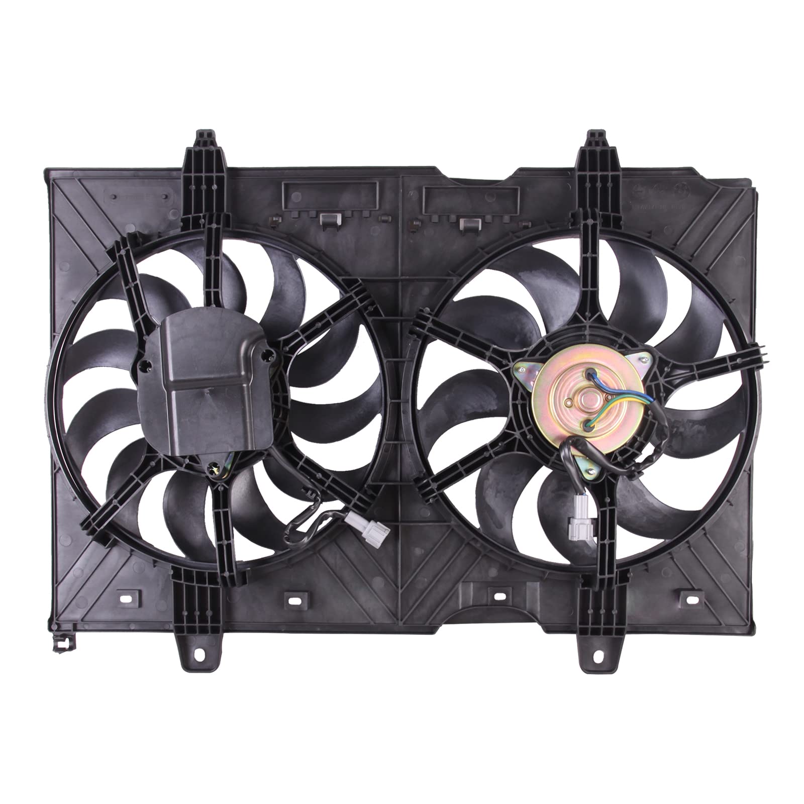 TYG OE Replacement(CAPA Quality) Cooling Fan Extra Silent for 2008-2015 Nissan Rogue L4/2.5 | 21481-JG70A | NI3115137 | 621-161