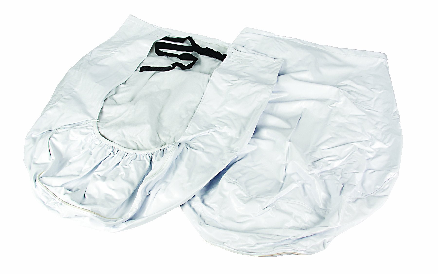 Camco 45324 Vinyl Wheel & Tire Protector, 2 Pack (33 Inches-35 Inches, White)