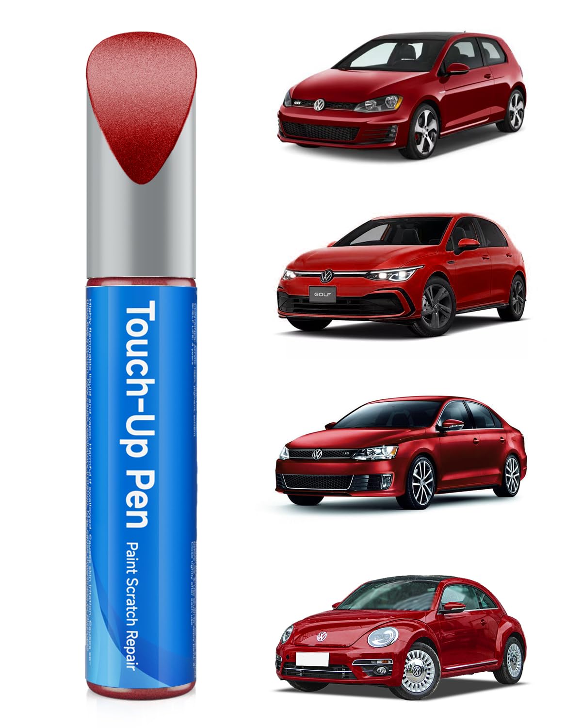 RSACET LY3D/G2 Tornado Red Touch Up Paint Compatible with Volkswagen Exact Match Touch Up Paint Car Scratch Repair