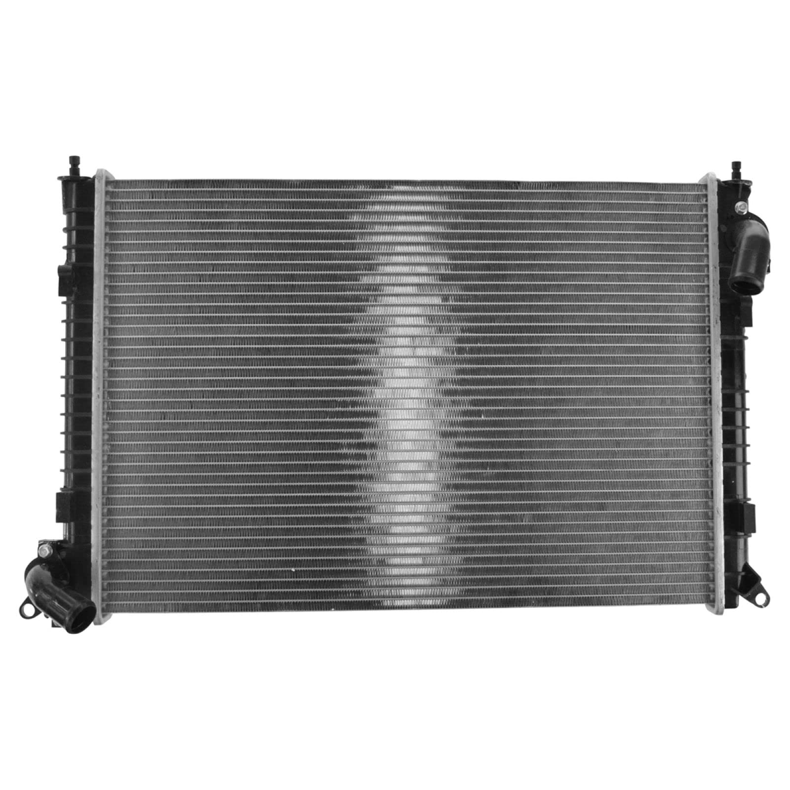 Trq Radiator Assembly Aluminum Core Compatible With 2002-2006 Mini Cooper S L4 1.6L Supercharged 2007-2008 Mini Cooper S Convert