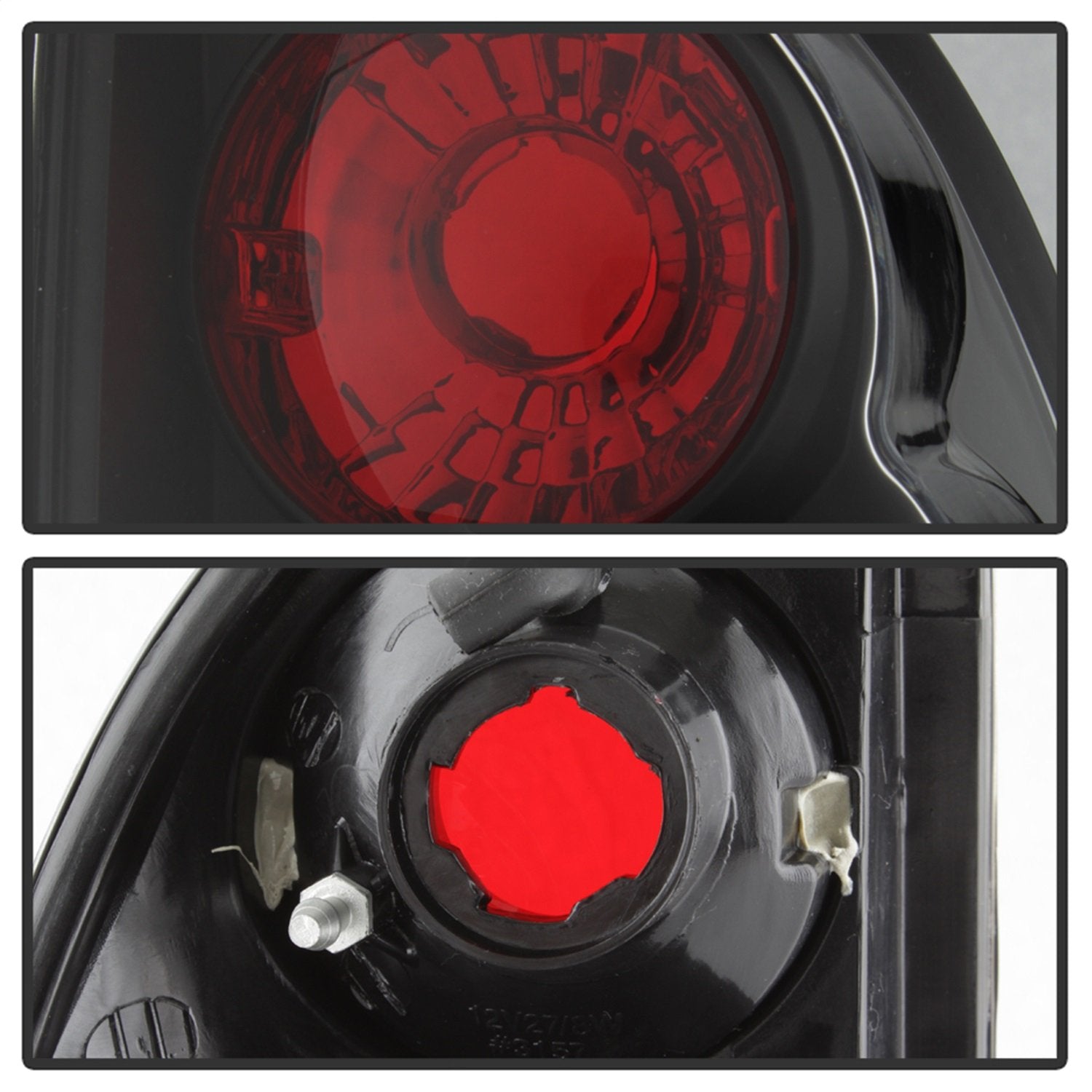 Spyder Auto 5007896 Euro Style Tail Lights Black/Clear