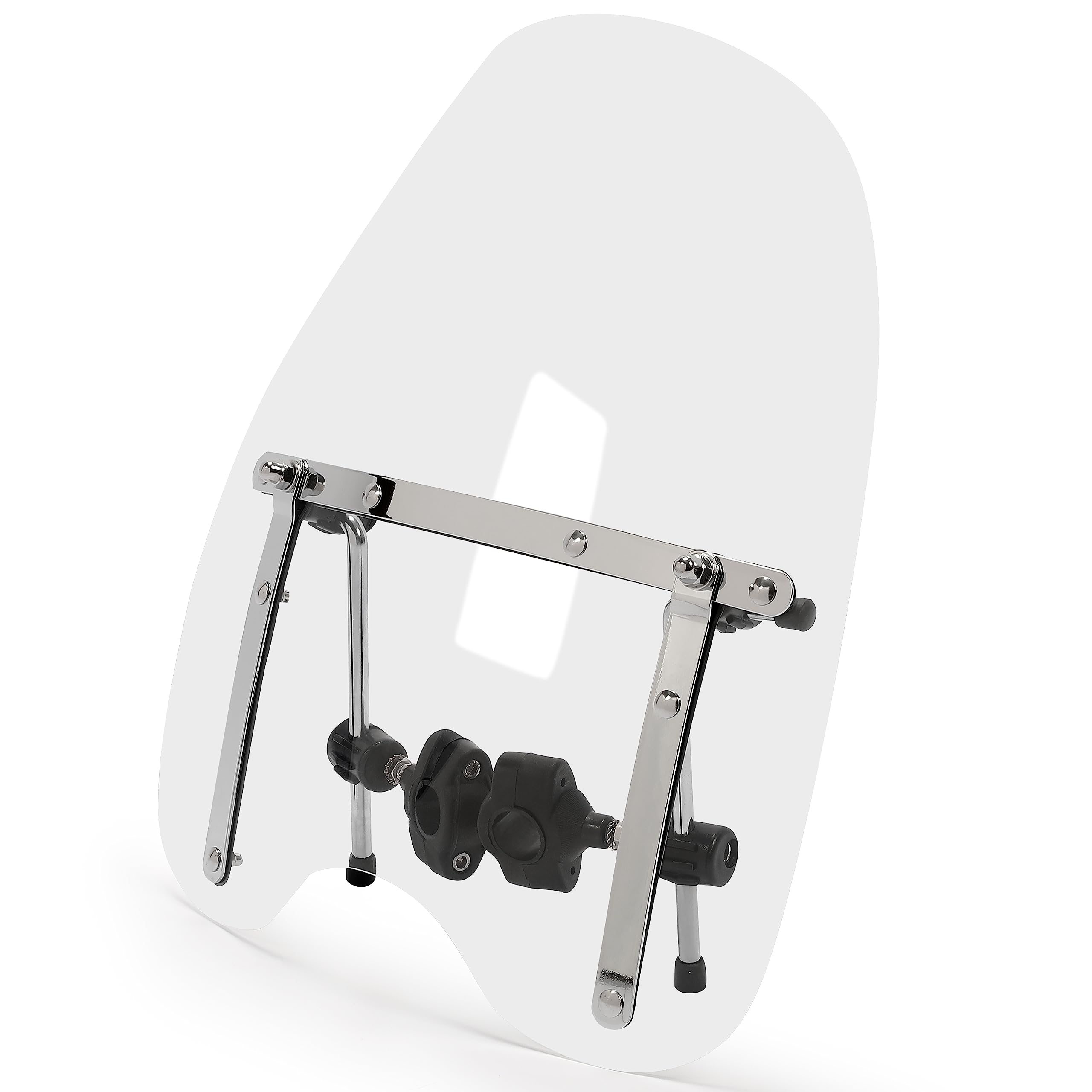 Clear 1816 Motorcycle Windshield Windscreen Compatible With Harley Davidson Sportster Dyna Glide Softail Honda Kawasaki Suzuki Y