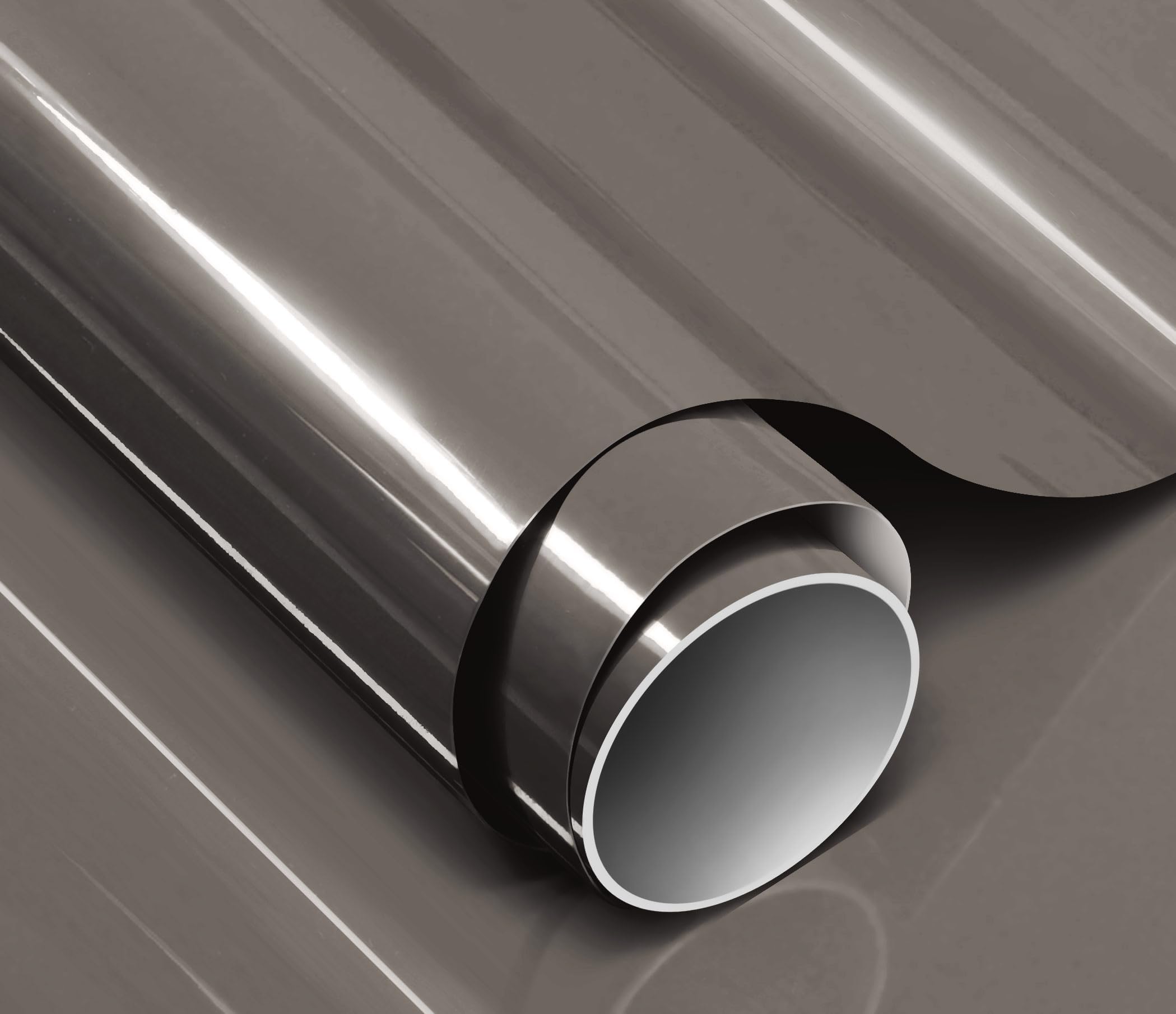 Colorfusion Ppf By Vvivid, Gloss Nardo Grey Dry Apply Ppf Vinyl Car Wrap Roll 1.3Ft X 5Ft