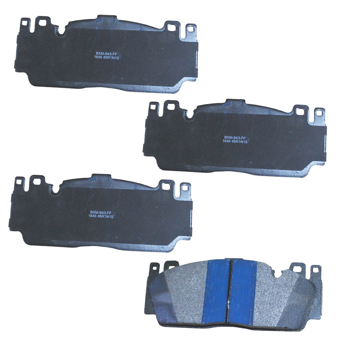 Bendix Premium Sbm1648 Semi-Metallic Front Brake Pads For Bmw M3 2018, M5 2017-2012, M6 2017-2012, M6 Gran Coupe 2017-2014