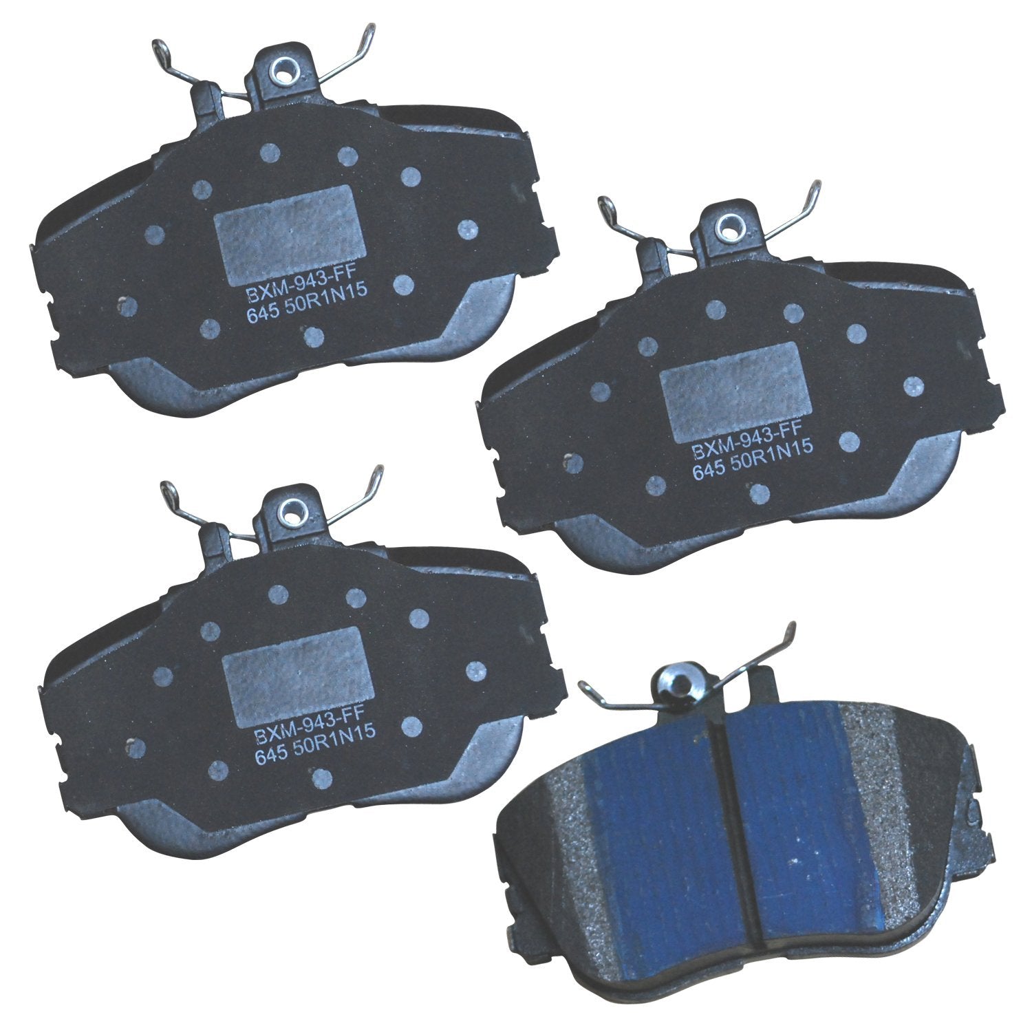 Bendix Premium Sbm645 Semi-Metallic Front Brake Pads For Mercedes-Benz C220 1997-1994, C230 1998-1997, C280 1995-1994