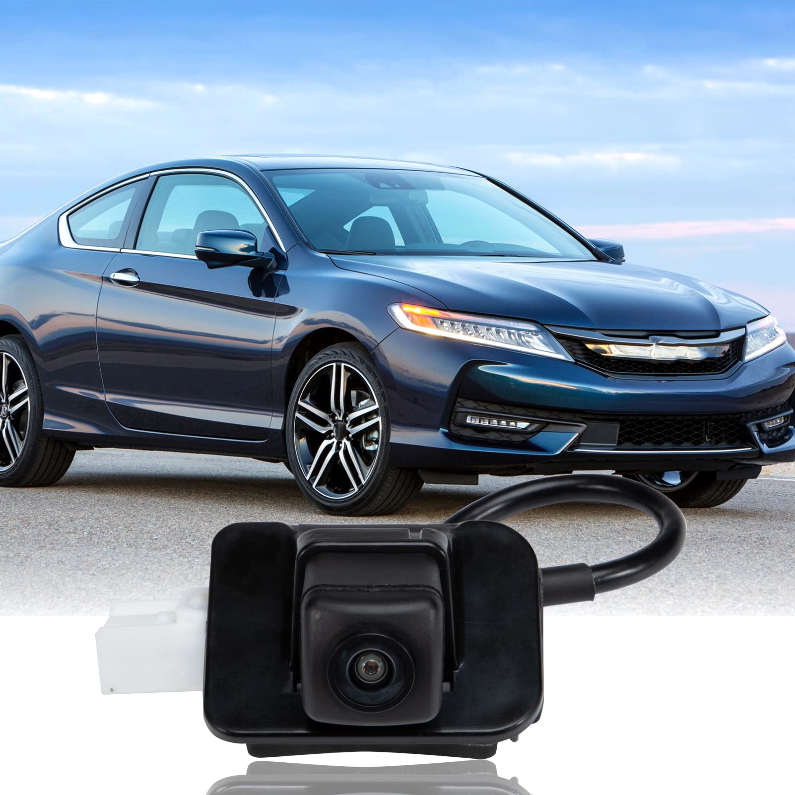Nfspeeding Rear View Backup Camera 590-440 Fits Honda Accord Sedan/Elx/Touring 2014 2015 2016 2017 Parking Assist Camera, Replac