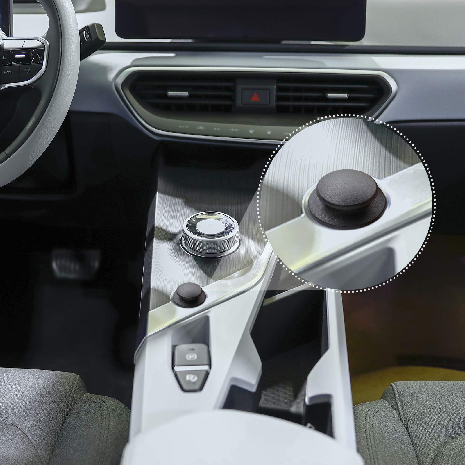 Zhsms Universal Cigarette Lighter Cover Cap Waterproof Dustproof Cover For Auto Car Cigarette Lighter Socket Plug Cover Dust Cap Car Accessory (2 Pack,Black)