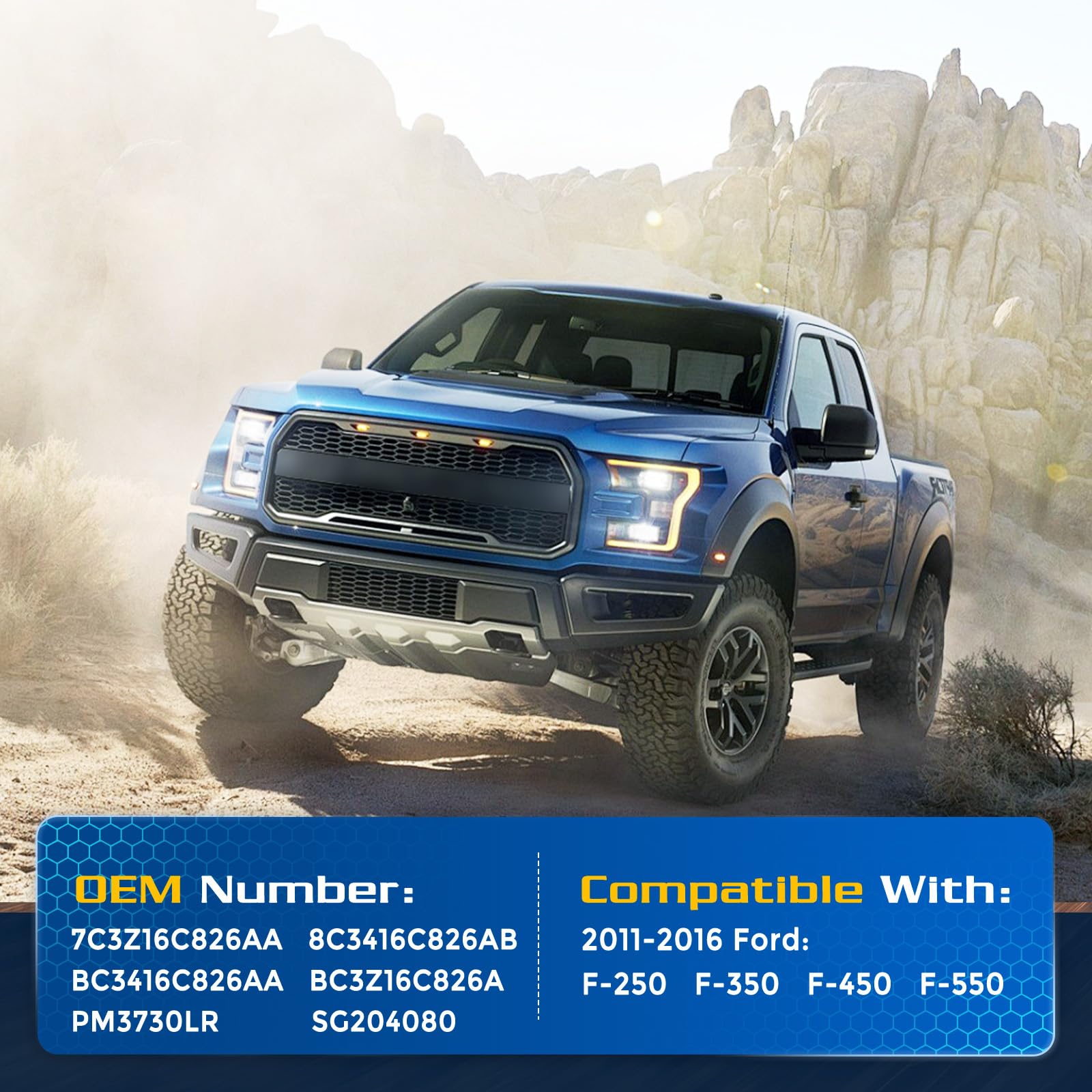 Arana Hood Struts Lift Supports Shocks For 2011-2016 Ford F250 F350 F450 Super Duty Accessories, 2 Pcs