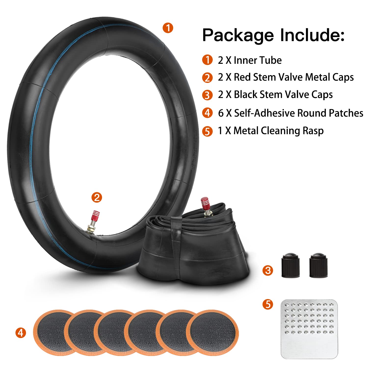 Grehua 2.75 3.00-12 80/100-12 Inch Rear Inner Tube For Ssr 110Cc 125Cc 90Cc Klx110 Pw80 Ttr90 Ttr110 Xr50 Xr70 Crf50 Crf70 Crf11