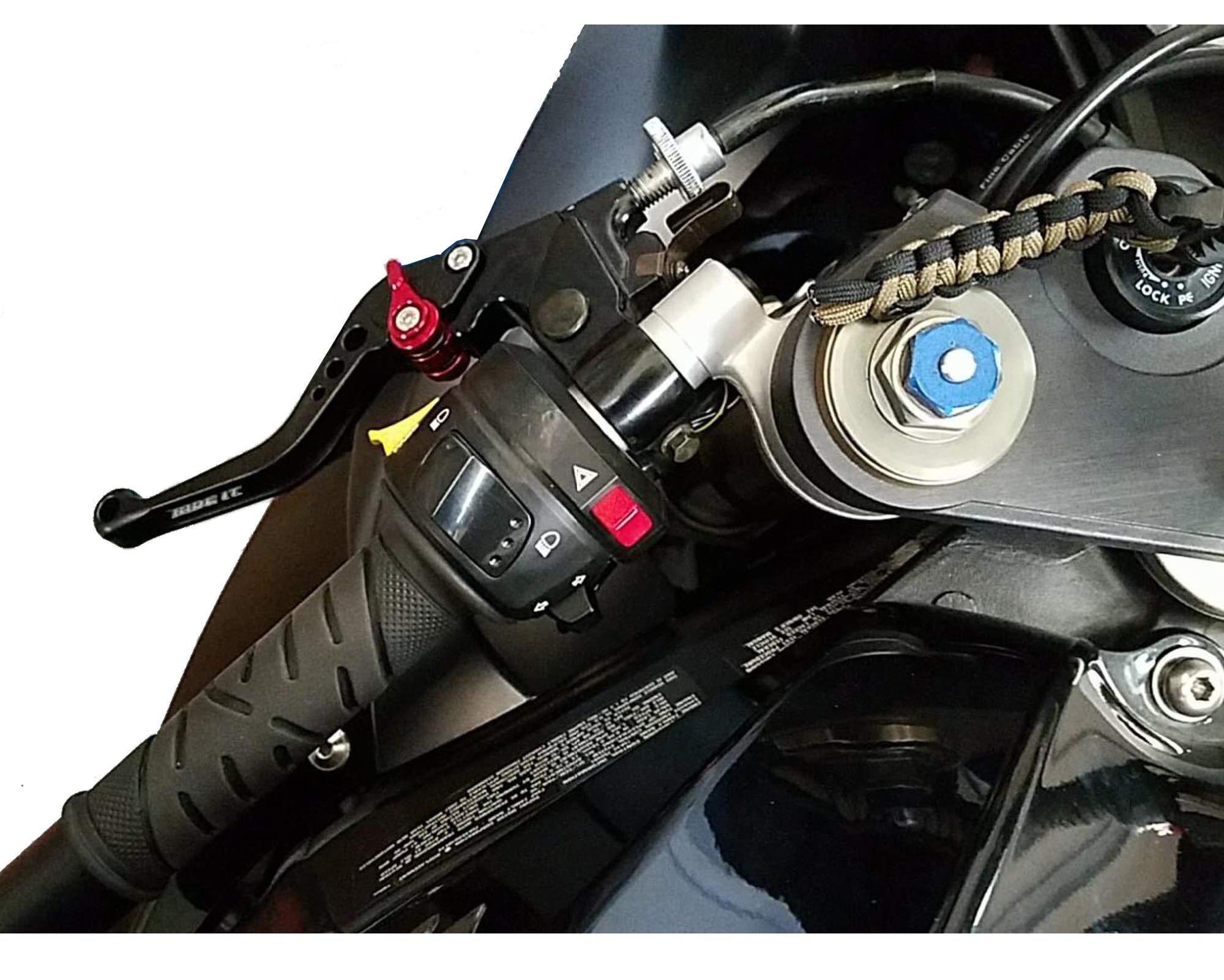 Ride It Forever Short Brake Clutch Levers For Gsxr600 Gsxr750 2006-2022, Gsxr1000 2009-2022,Gsxr 1000 2005-2006,Gsx-S1000/F/Abs 2015-2020,Katana 2020-Black