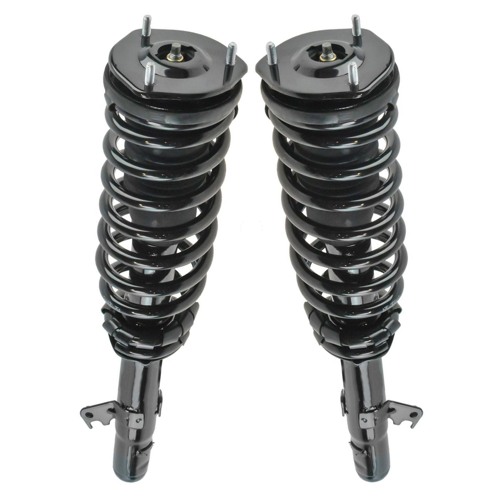 Trq Front Strut & Coil Spring Assembly Set Driver & Passenger Sides Compatible With 03-08 Mazda 6