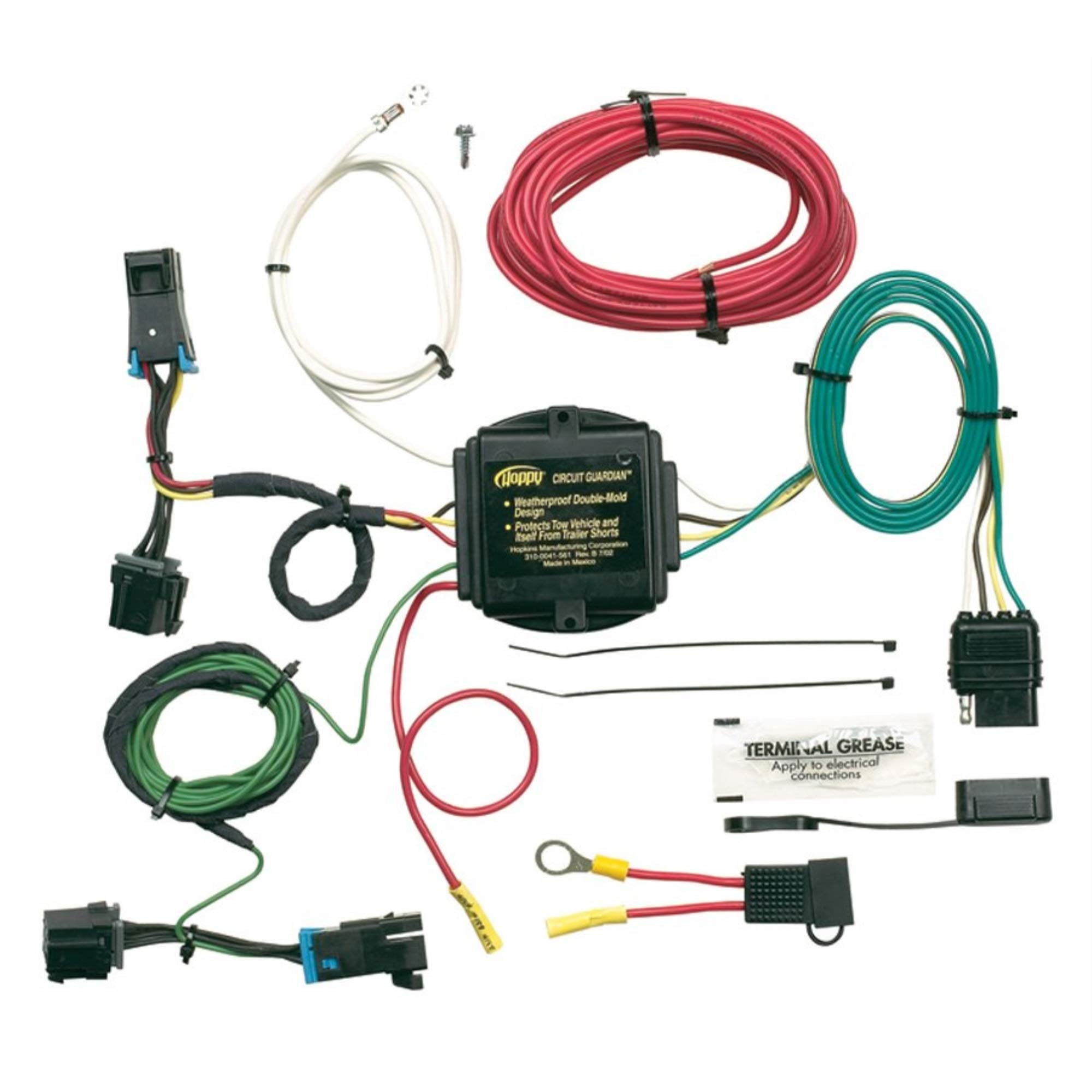 Hopkins 41345 LiteMate Vehicle to Trailer Wiring Kit (Pico 6773PT) 2003-2008 Chevrolet Express and GMC Savana Vans