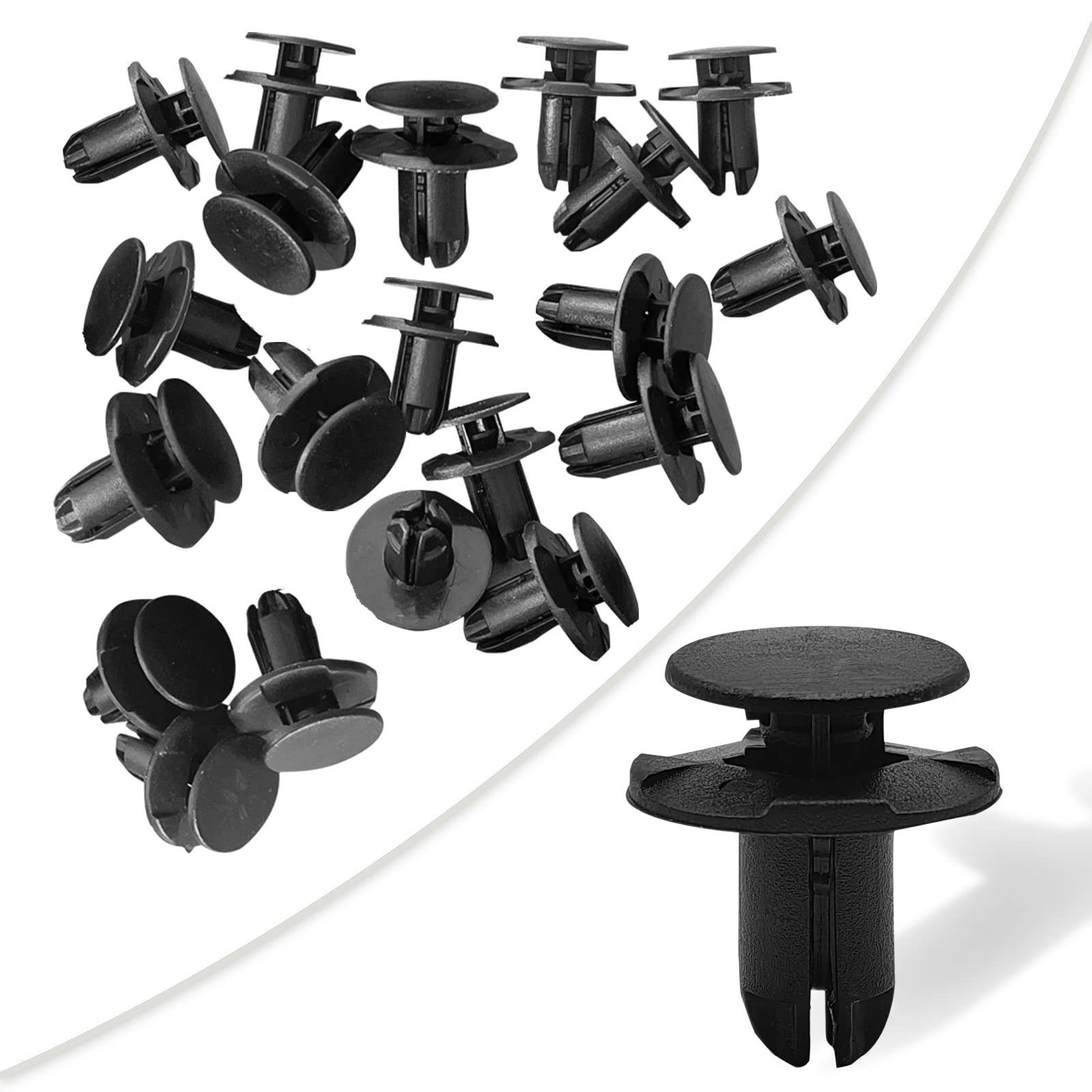 20 Pcs Fender Liner Push-Type Retainer Clip Fastener, Compatible with Hyundai Kia 86595-2T500 Accent, Azera, Elantra, Equus, Genesis, Ioniq, Kona, Santa Fe, Sonata, Tucson, Veloster, Optima, Sedona