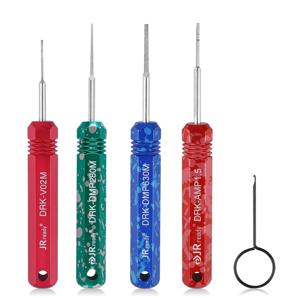 Jrready St5234 Pin Extractor Tool Set For Amp Super Seal1.5 /Metri Pack 150,280/Te 968880,968849/ Jst Connector Kit,Automotive W