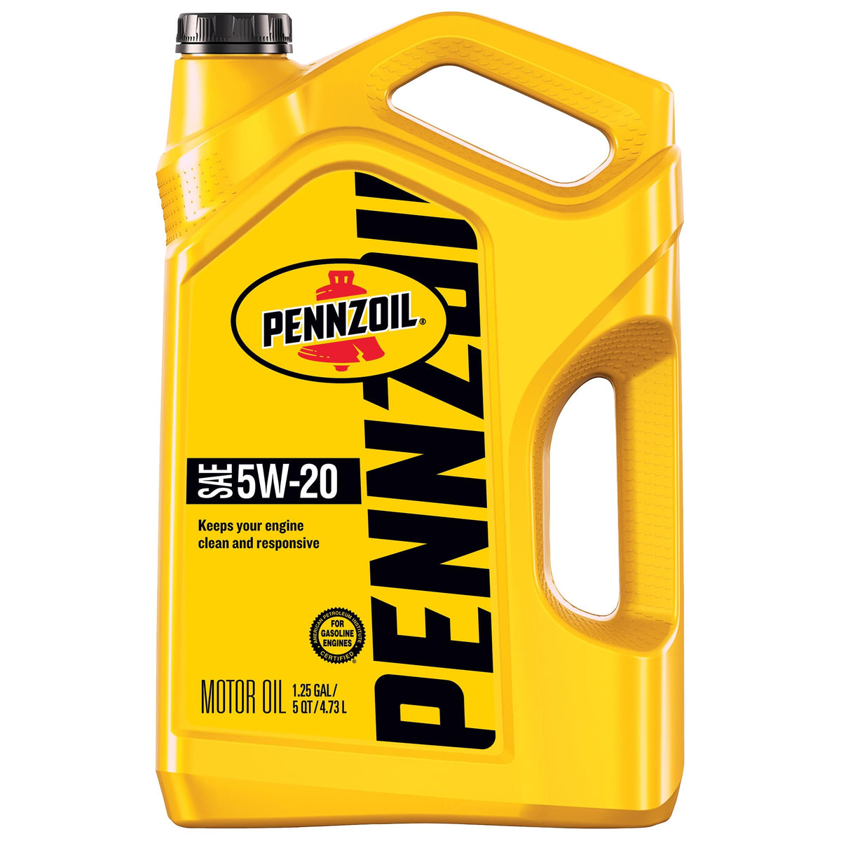Pennzoil Motor Oil 5W-20 Motor Oil, 5 Quart