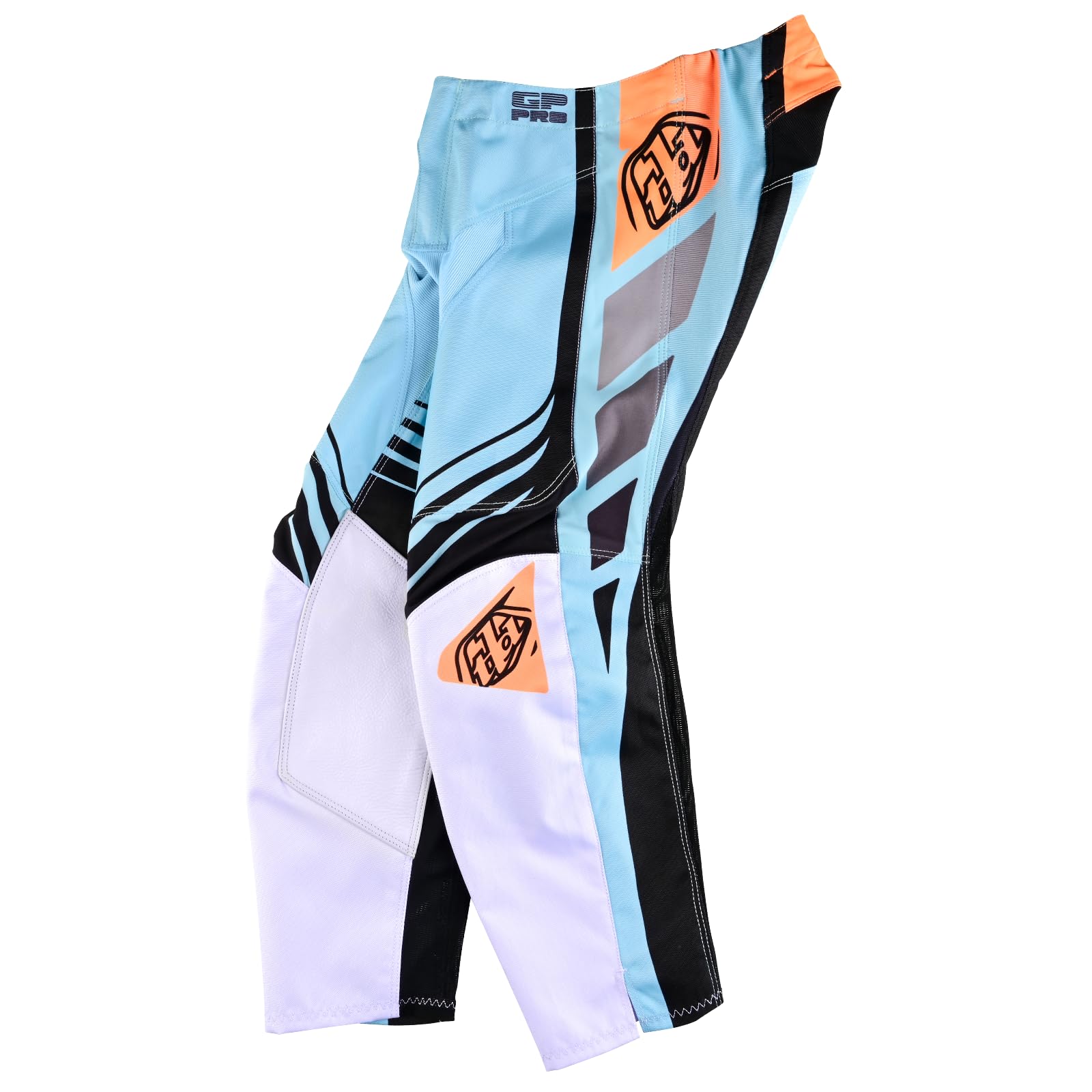 Troy Lee Designs GP Pro Youth Moto Pant, Wavez Bleached Aqua, 24