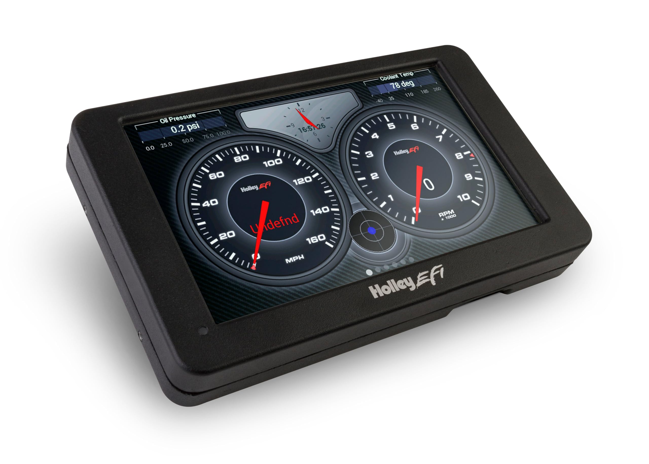 Holley Efi 553-106 Electronic Digital Dash - 7.5 Inch W X 4.625 Inch T