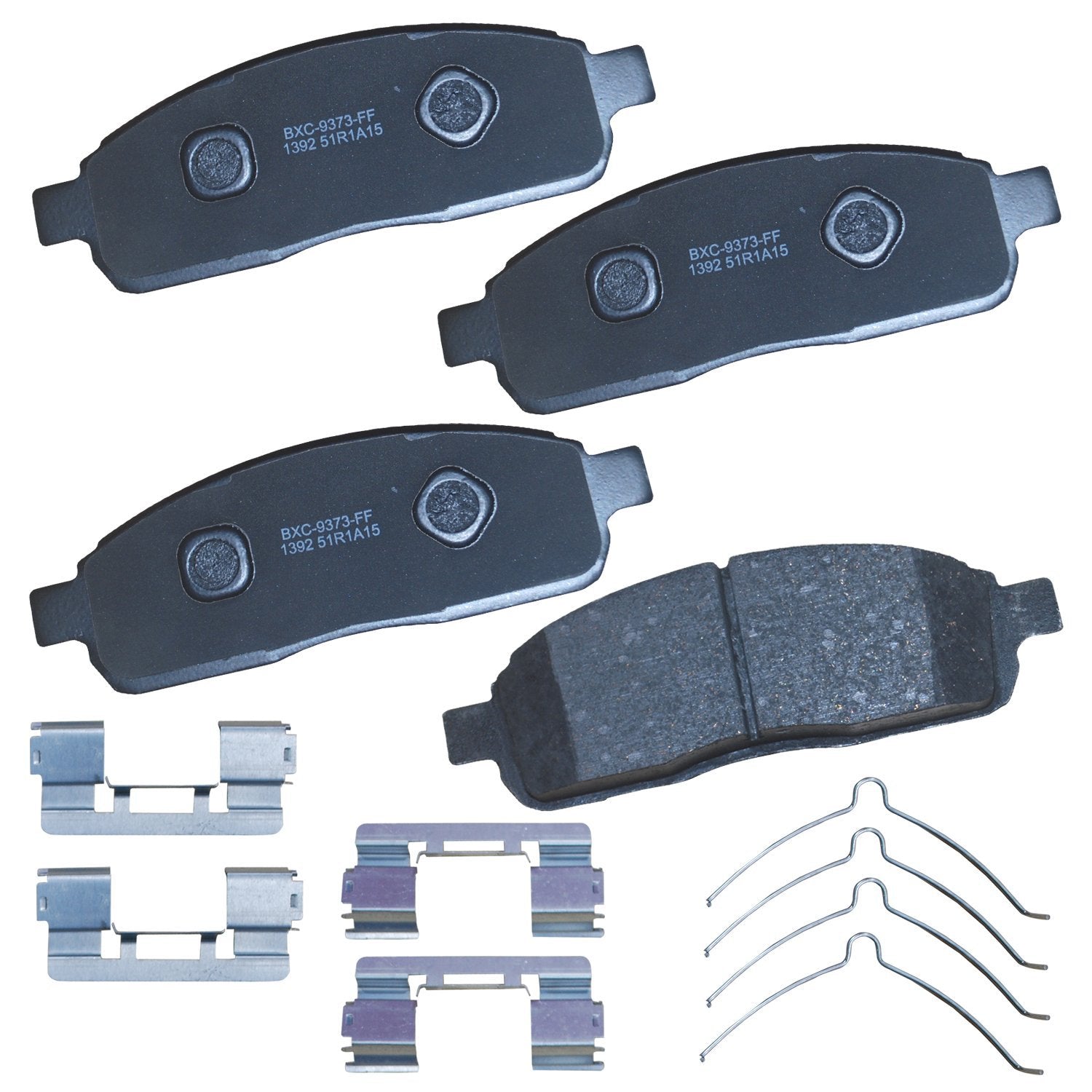 Bendix Premium Sbc1392 Ceramic Front Brake Pads For Lincoln Mark Lt 2008-2006