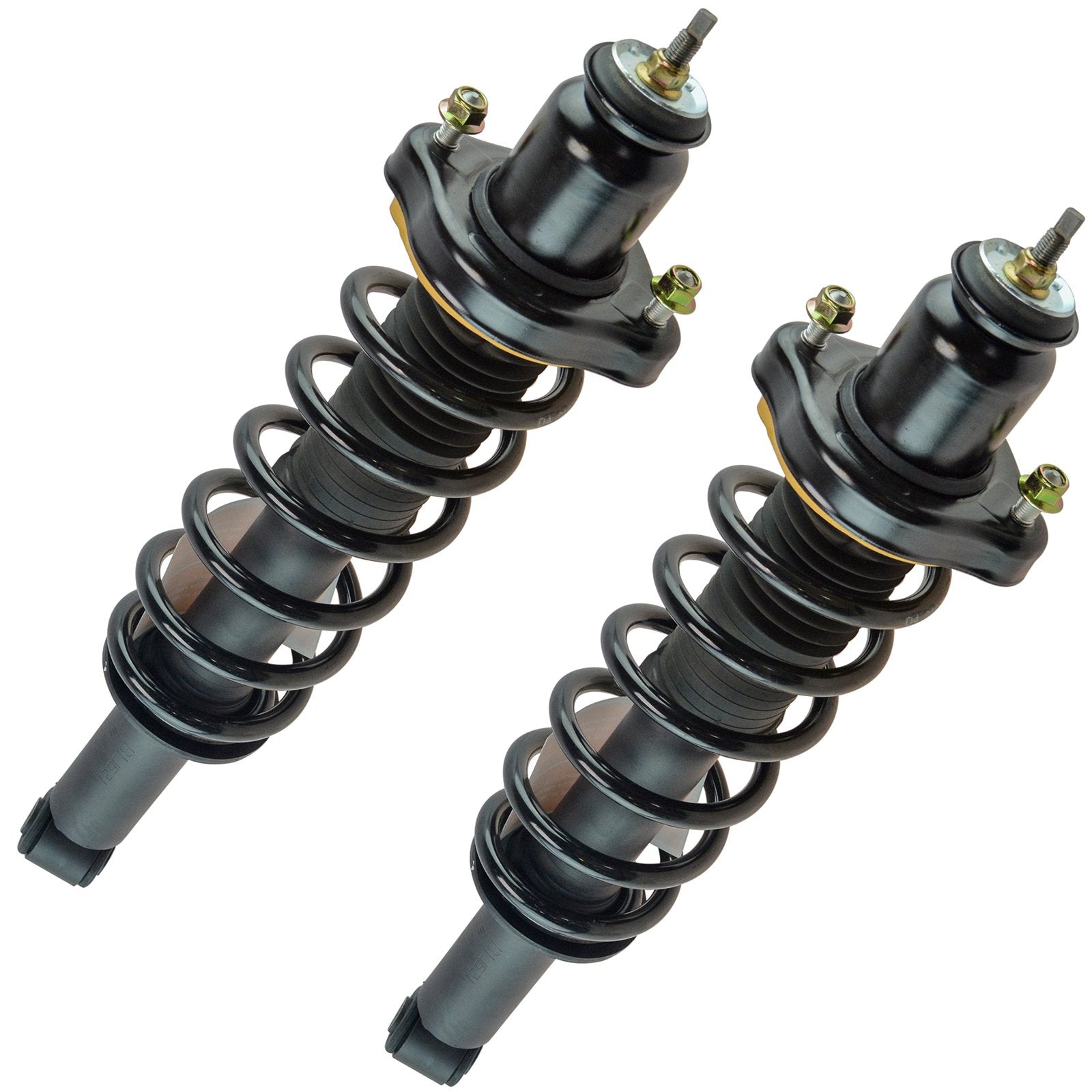 Trq Rear Strut & Coil Spring Assembly Set Driver & Passenger Sides Compatible With 07-12 Dodge Caliber 07-10 Jeep Compass Patrio