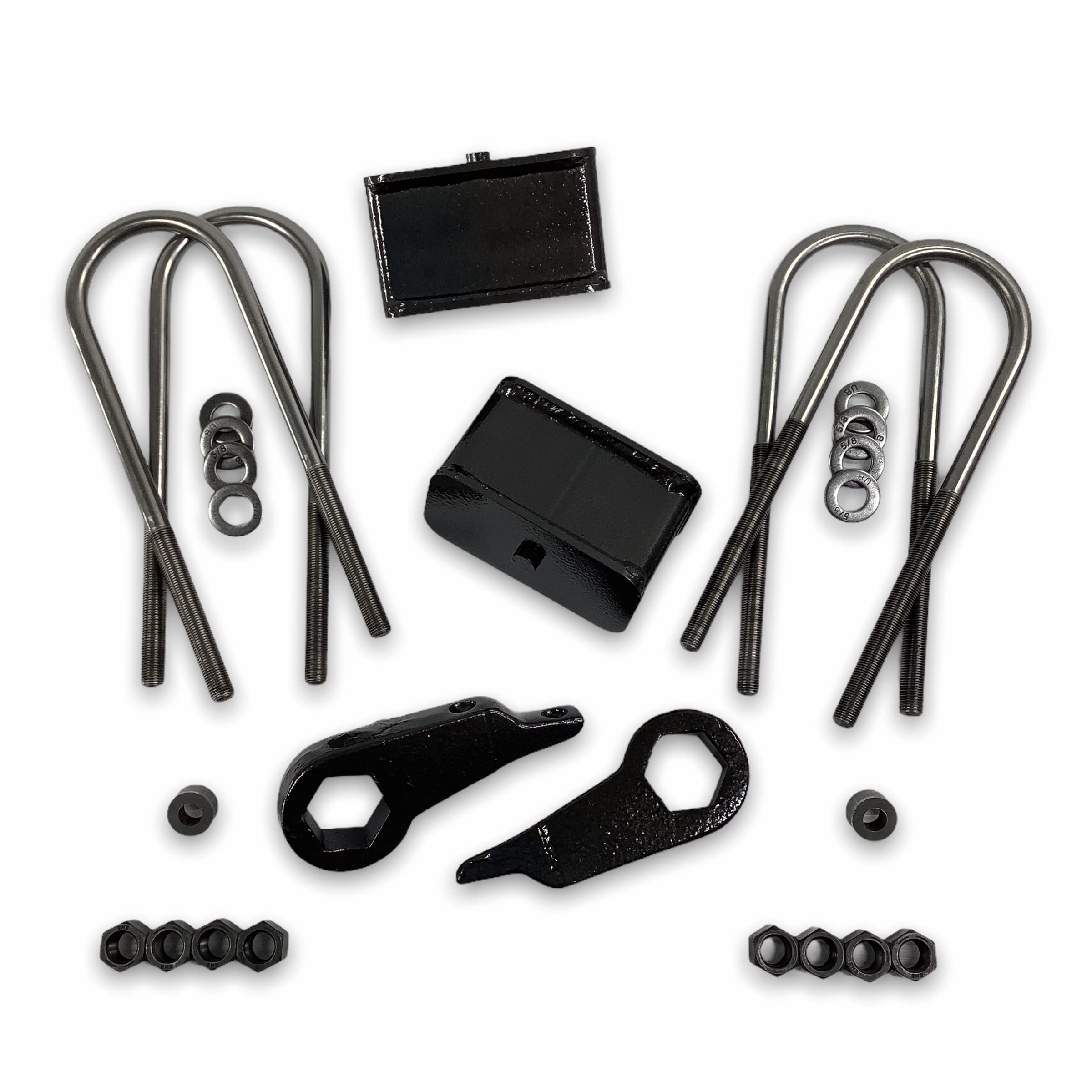 Truxxx 101035-3'' Front & 1.25'' Rear Lift Kit Compatible With 1998-2012 Ford Ranger 4Wd - 8.8 Rear Axle