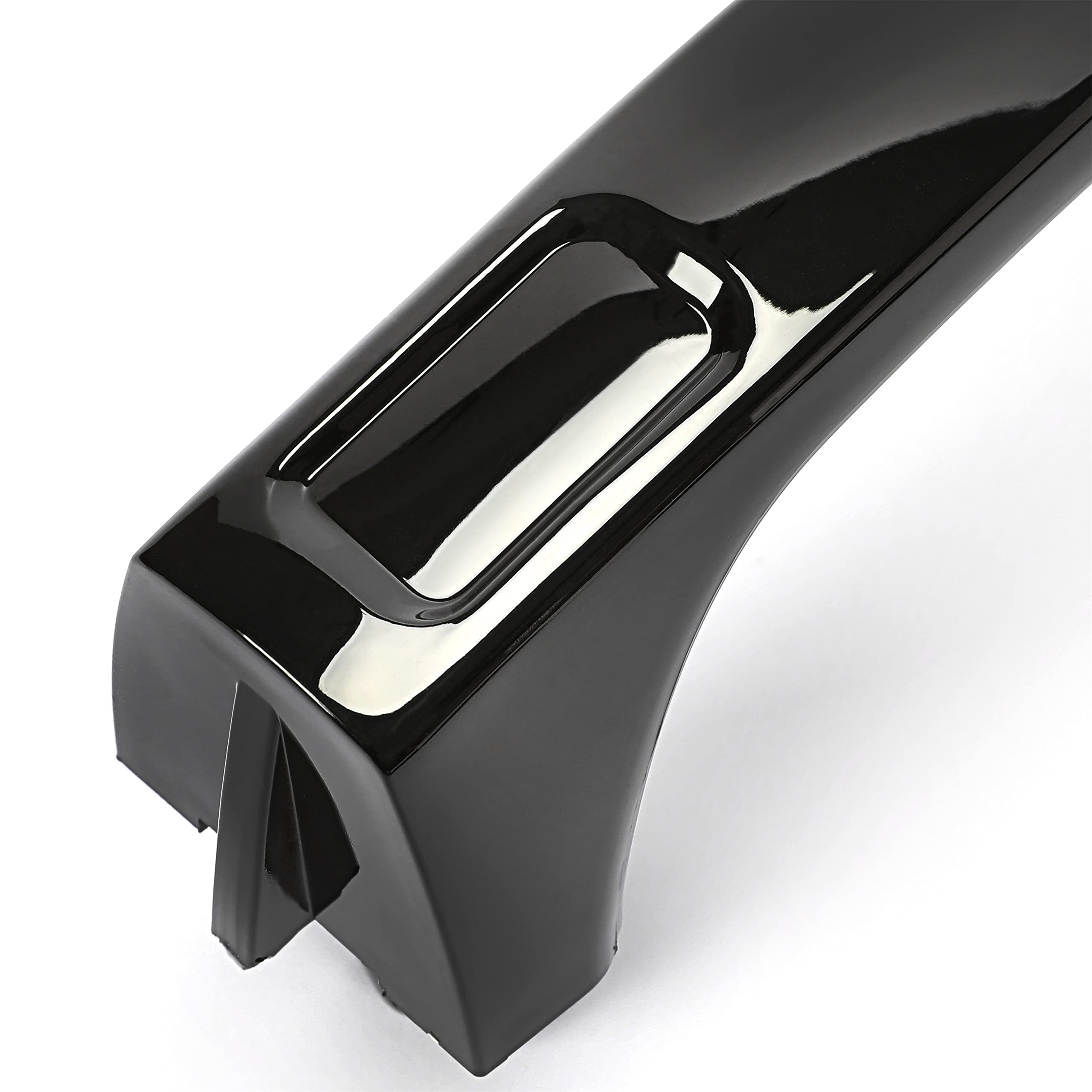 ECOTRIC Exterior Door Handle Compatible with 2006-2010 Hummer H3 & 2008-2010 H3 Alpha & 2007-2009 H3 X & 2009-2010 H3T W/Cap Replacement Part Number 25832250 Set of 4 Front & Rear