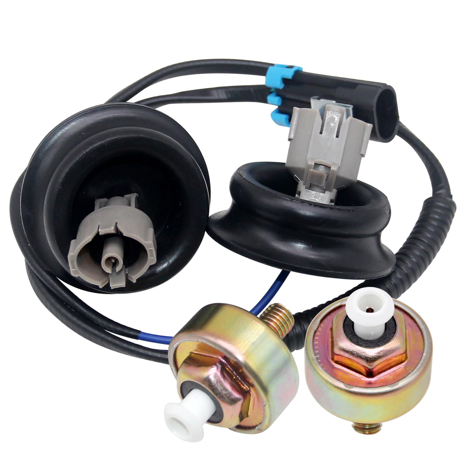 Knock Sensor Wiring Harness For Chevy Suburban Silverado Avalanche Tahoe Gmc Sierra Yukon Cadillac & More Gm Vehicles, Replace# 