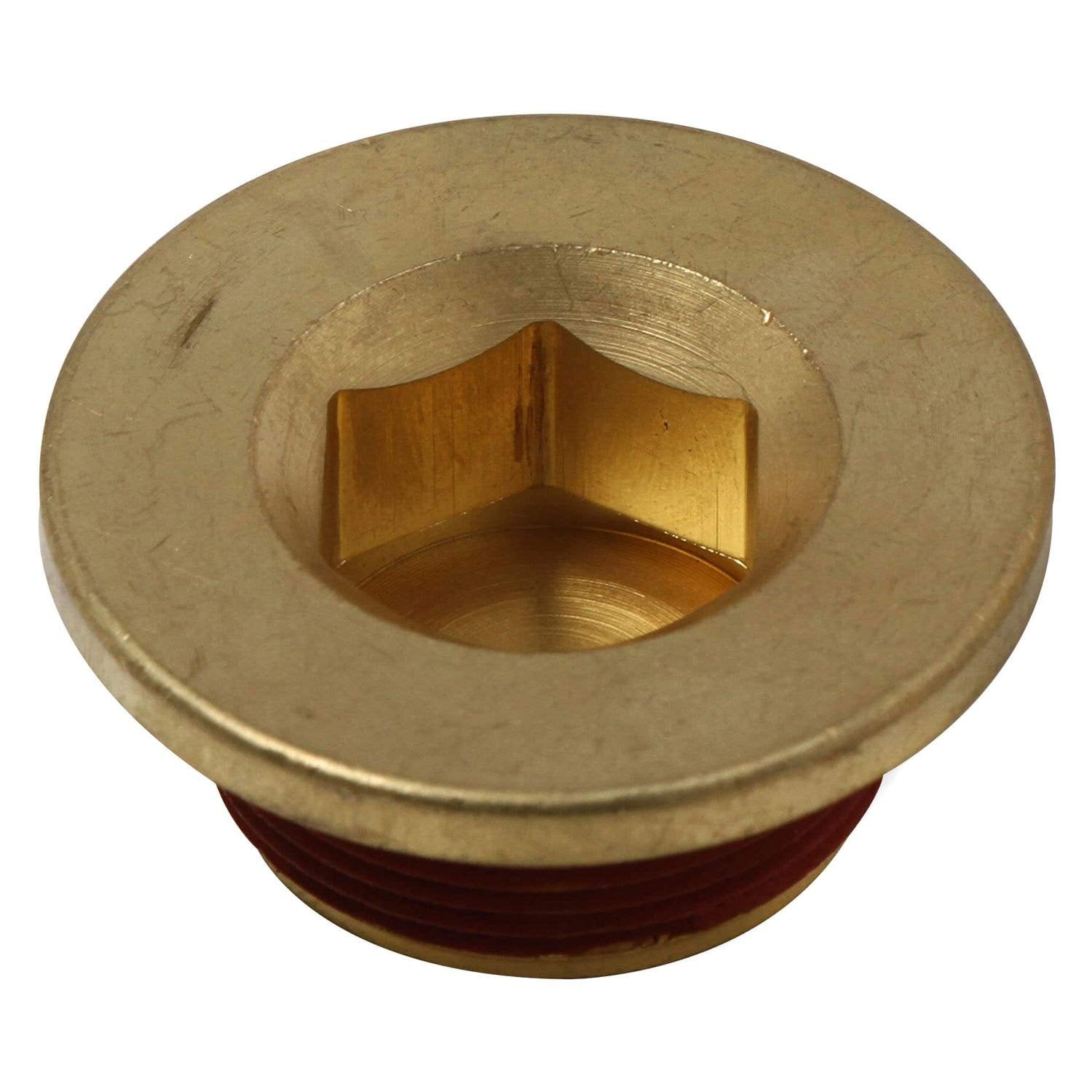 Mr Gasket 61210G Engine Block Hardware Kit 3 Steel Coolant/Oil Plugs W/Sealant 1 Large Brass Plug Coolant Drain 1 Small Brass Pl